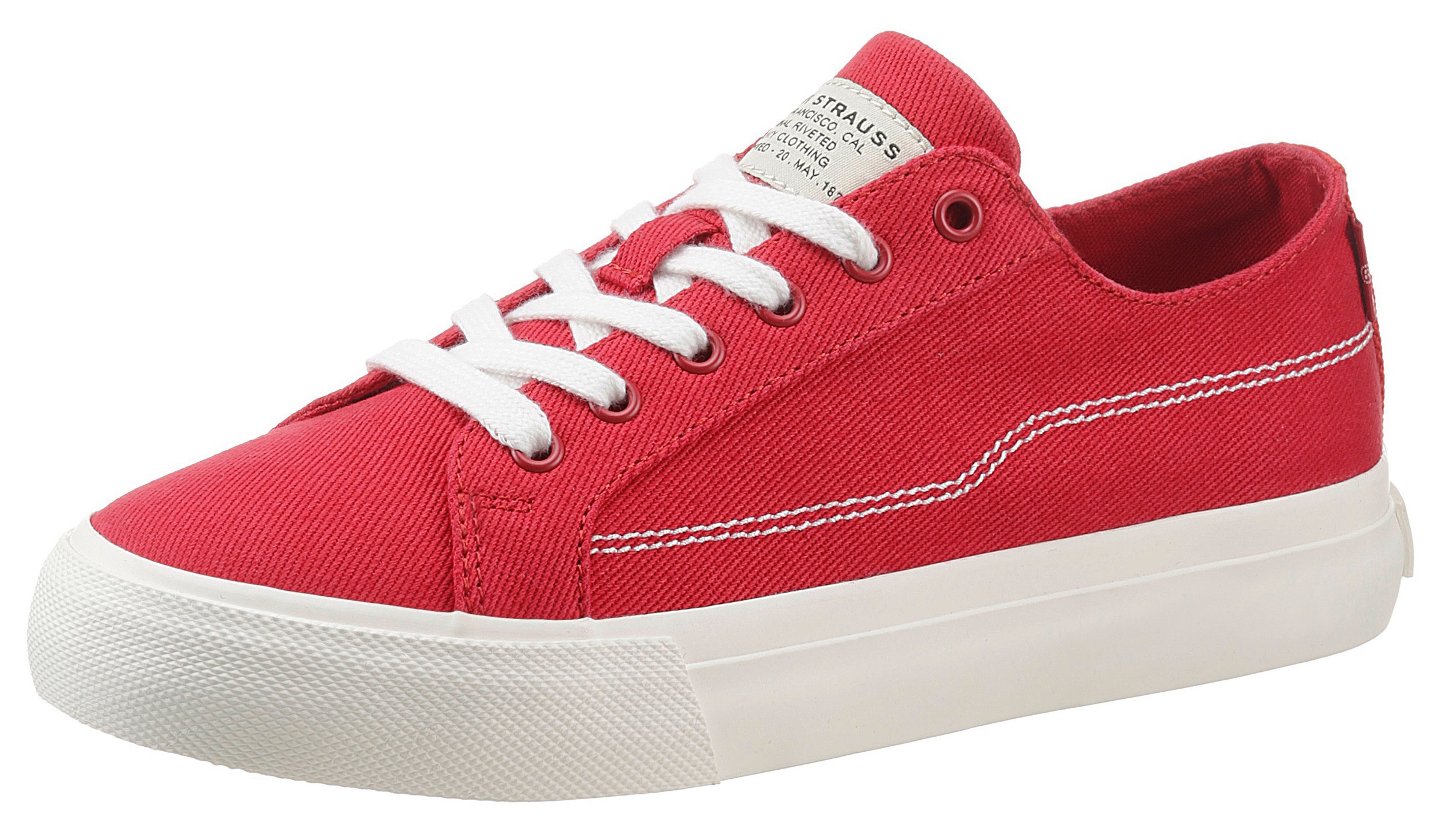 Levi's® Plateausneaker »DECON LACE S«, mit Kontrastnähten