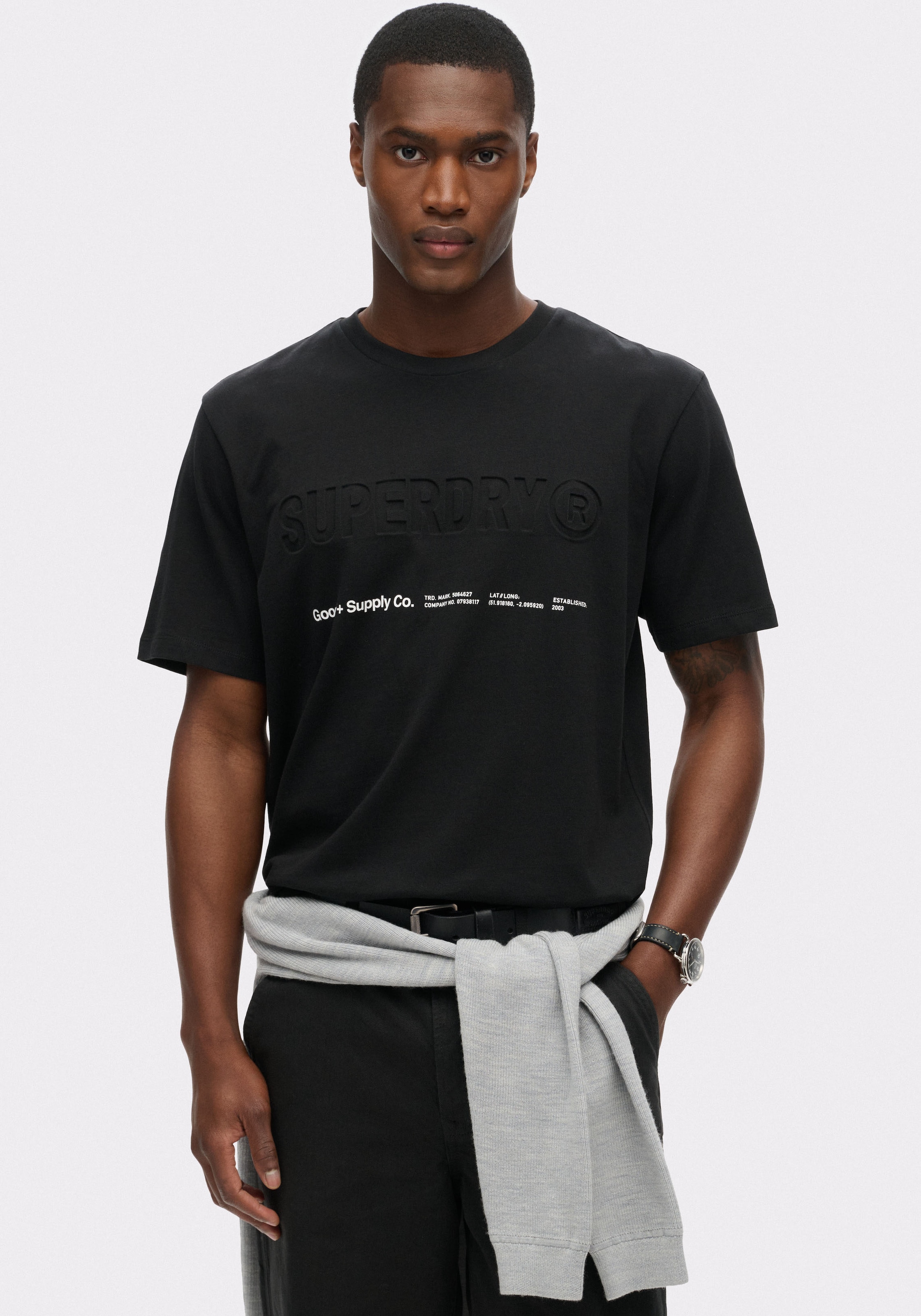 Rundhalsshirt »UTILITY SPORT LOGO LOOSE TEE«