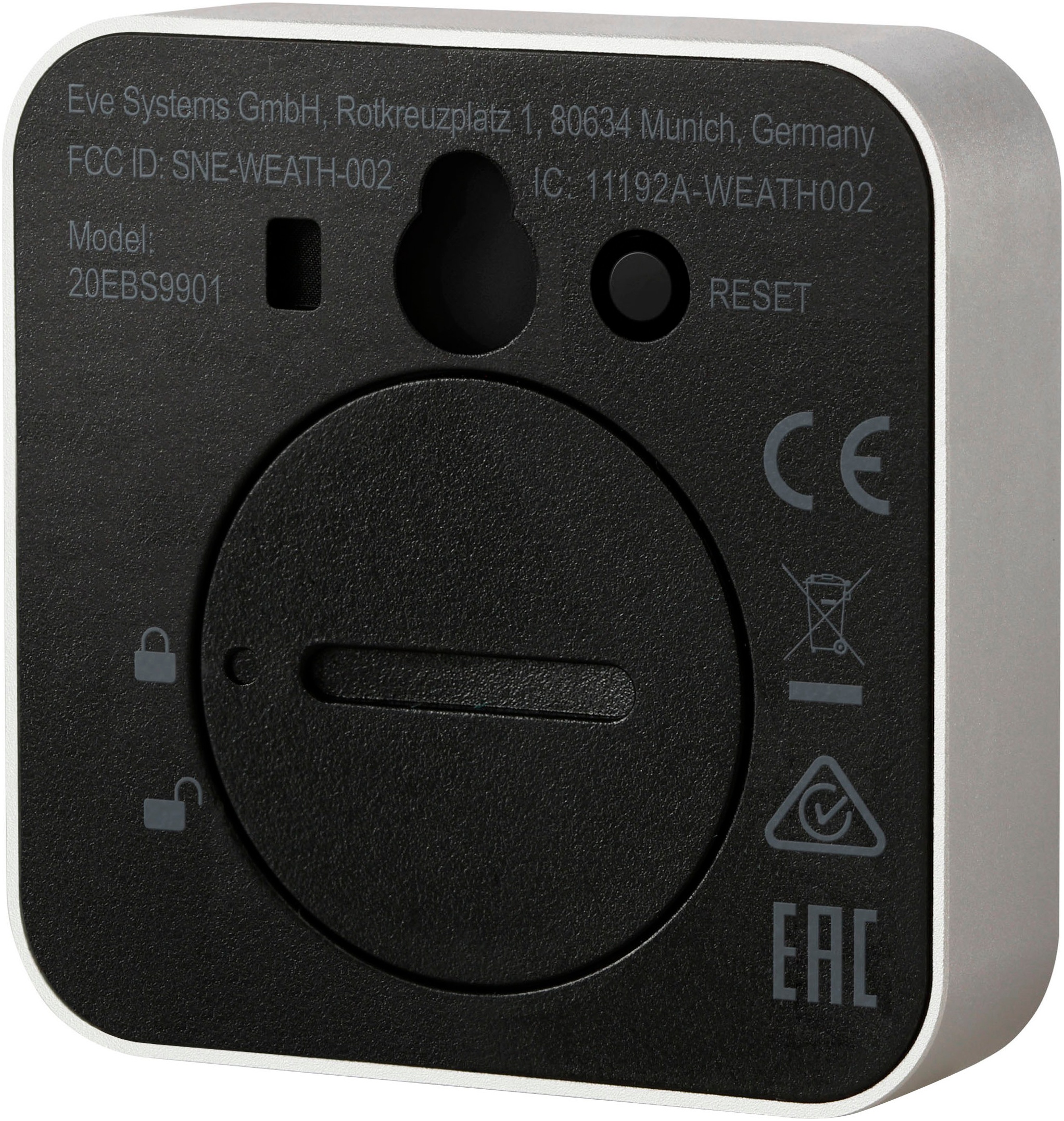 EVE Sensor »Weather (Matter) 2er Pack«, (Packung, 2 St.), Smarte Wetterstation