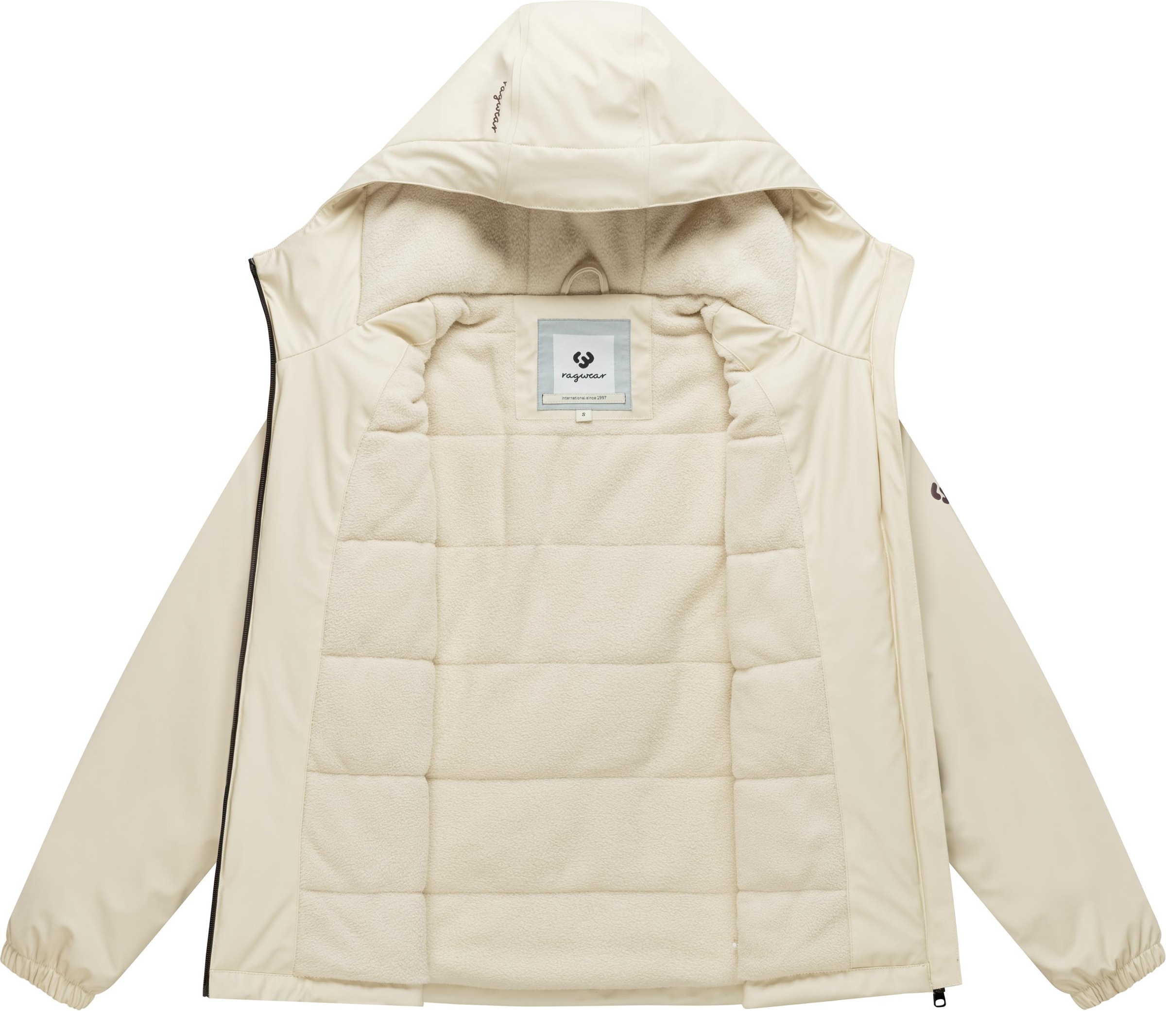 Ragwear Regenjacke »Regenjacke Cezzy Rainy Warm Y« mit Kapuze Warm gefütterte wasserdichte winddichte Jacke