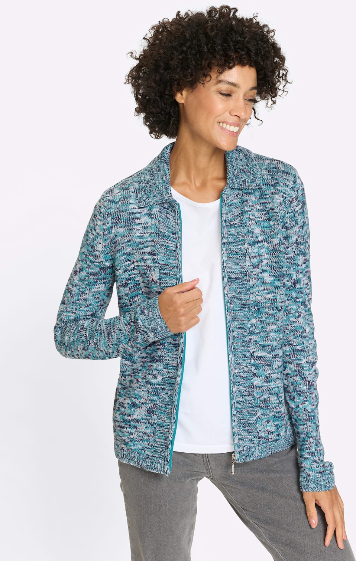 Classic Basics Strickjacke