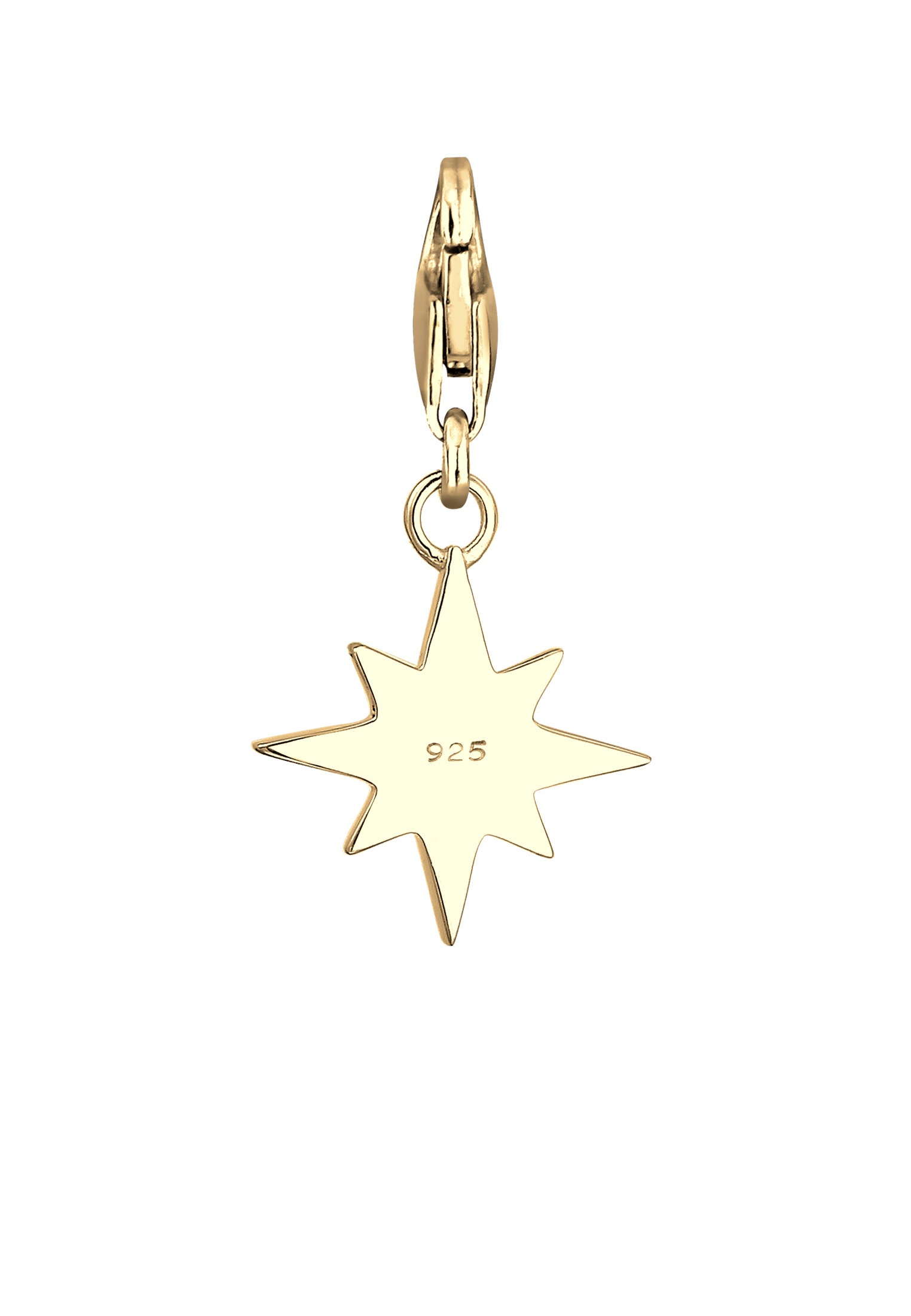 Nenalina Charm-Einhänger »Charm Stern Astro Kristalle Basic 925 Silber«