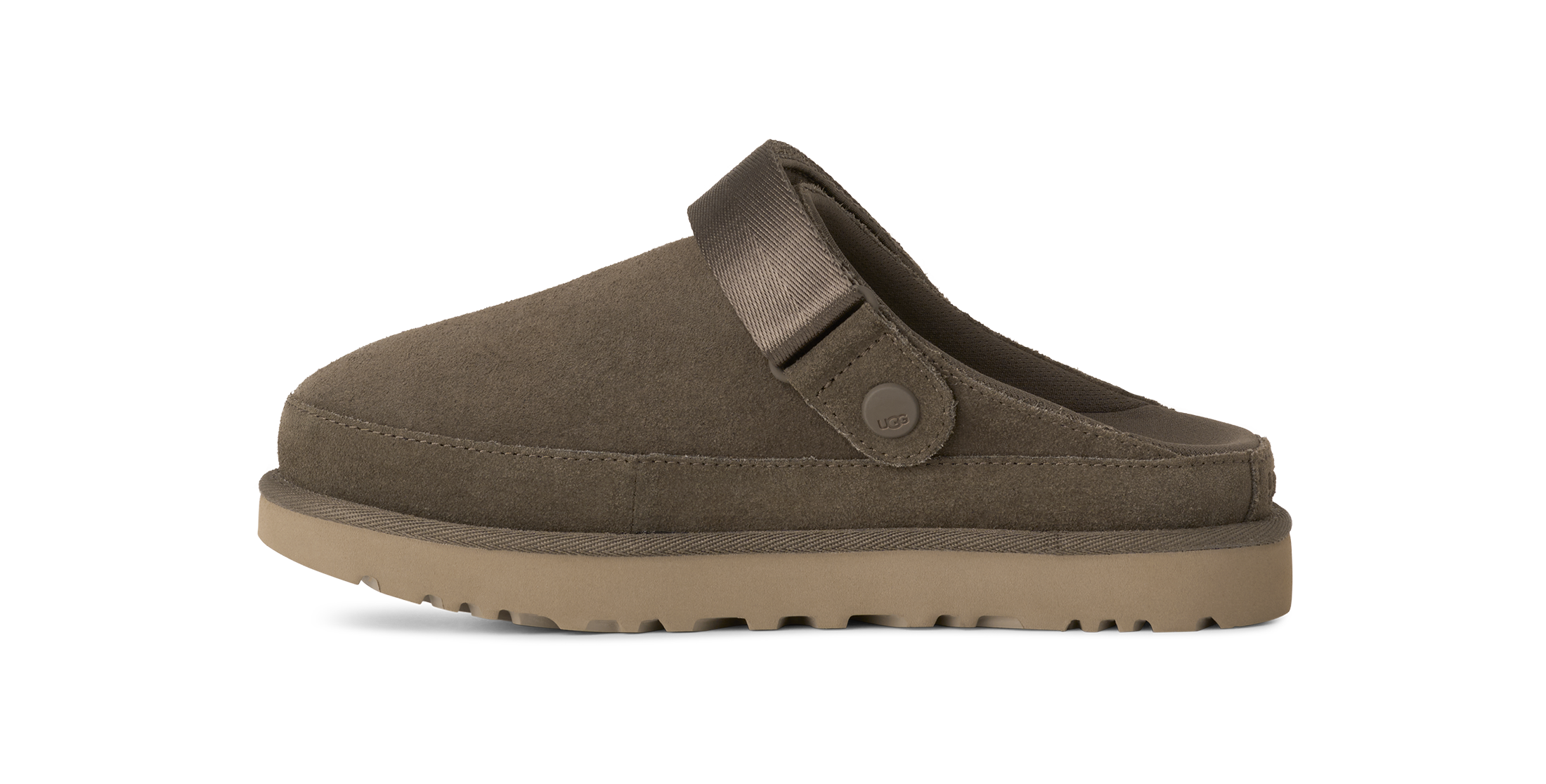 UGG Clog »Unisex W GOLDENSTAR CLOG«  Homeslippers, Plateauschuh, Mule mit schwenkbarem Fersenriemen