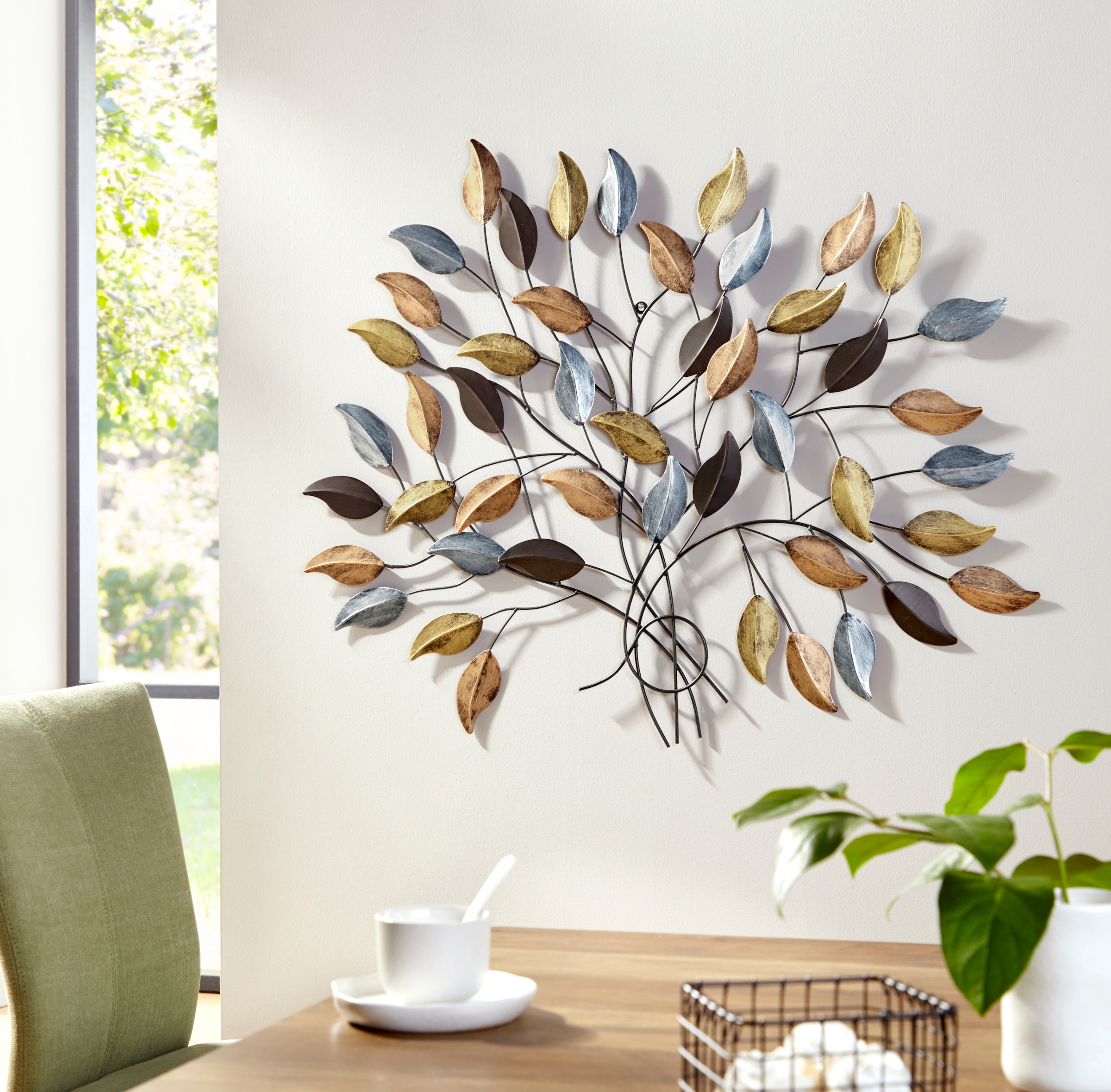 my home Wanddekoobjekt »Fagus«, modern, Metall kaufen online bei OTTO