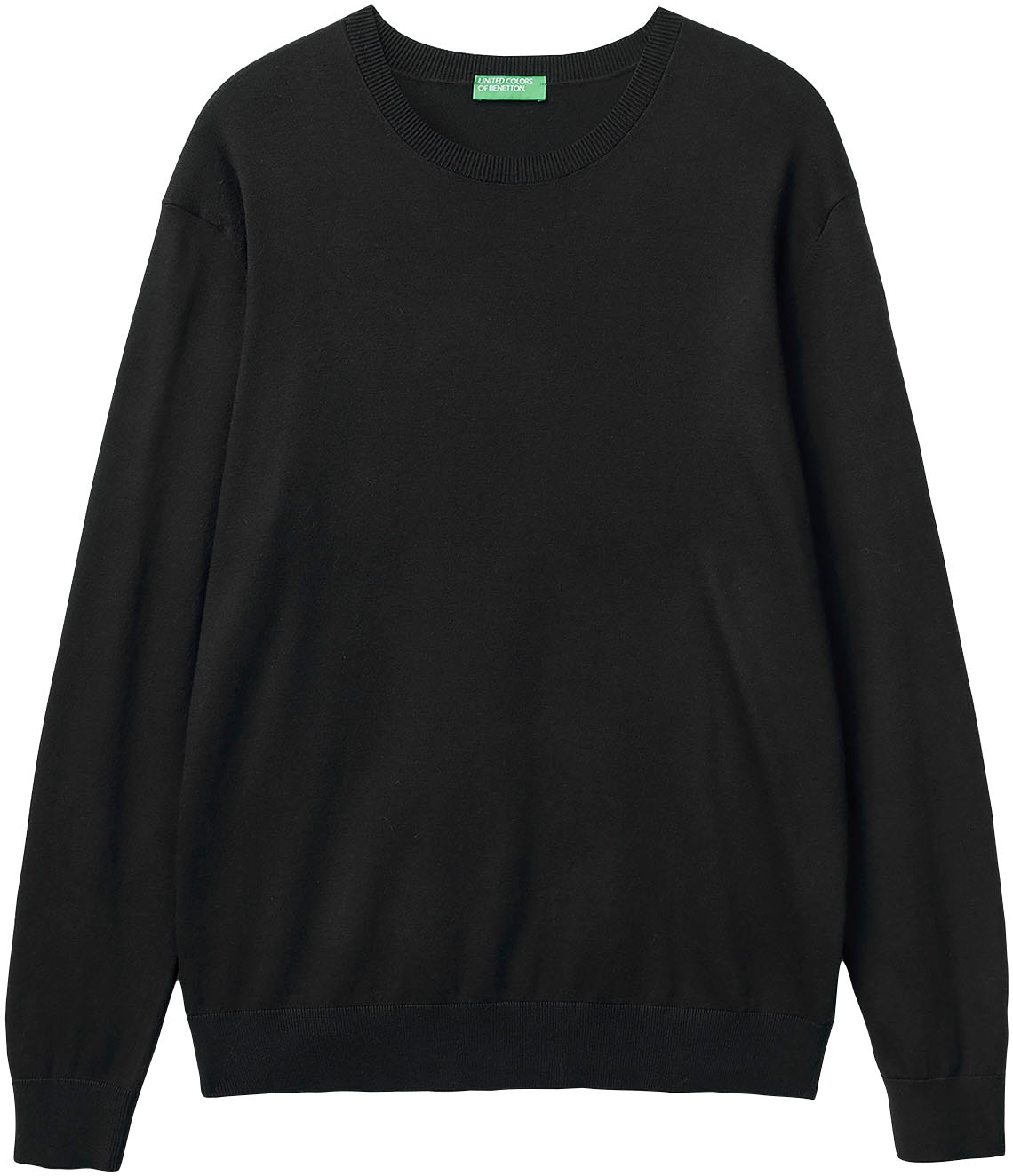 United Colors of Benetton Rundhalspullover, im cleanen Look