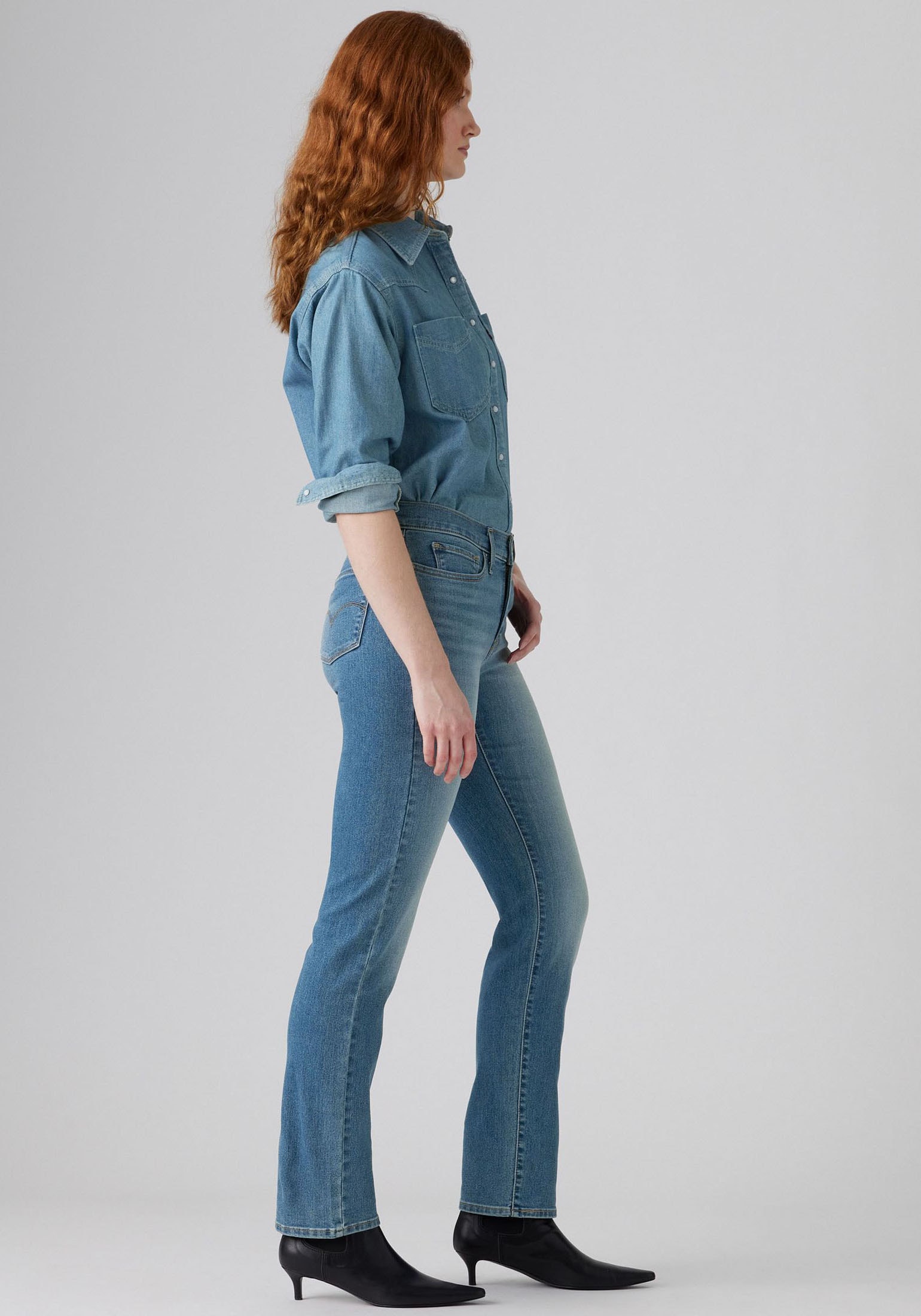 Levi's® Gerade Jeans »314 Shaping Straight«, mit Stretch