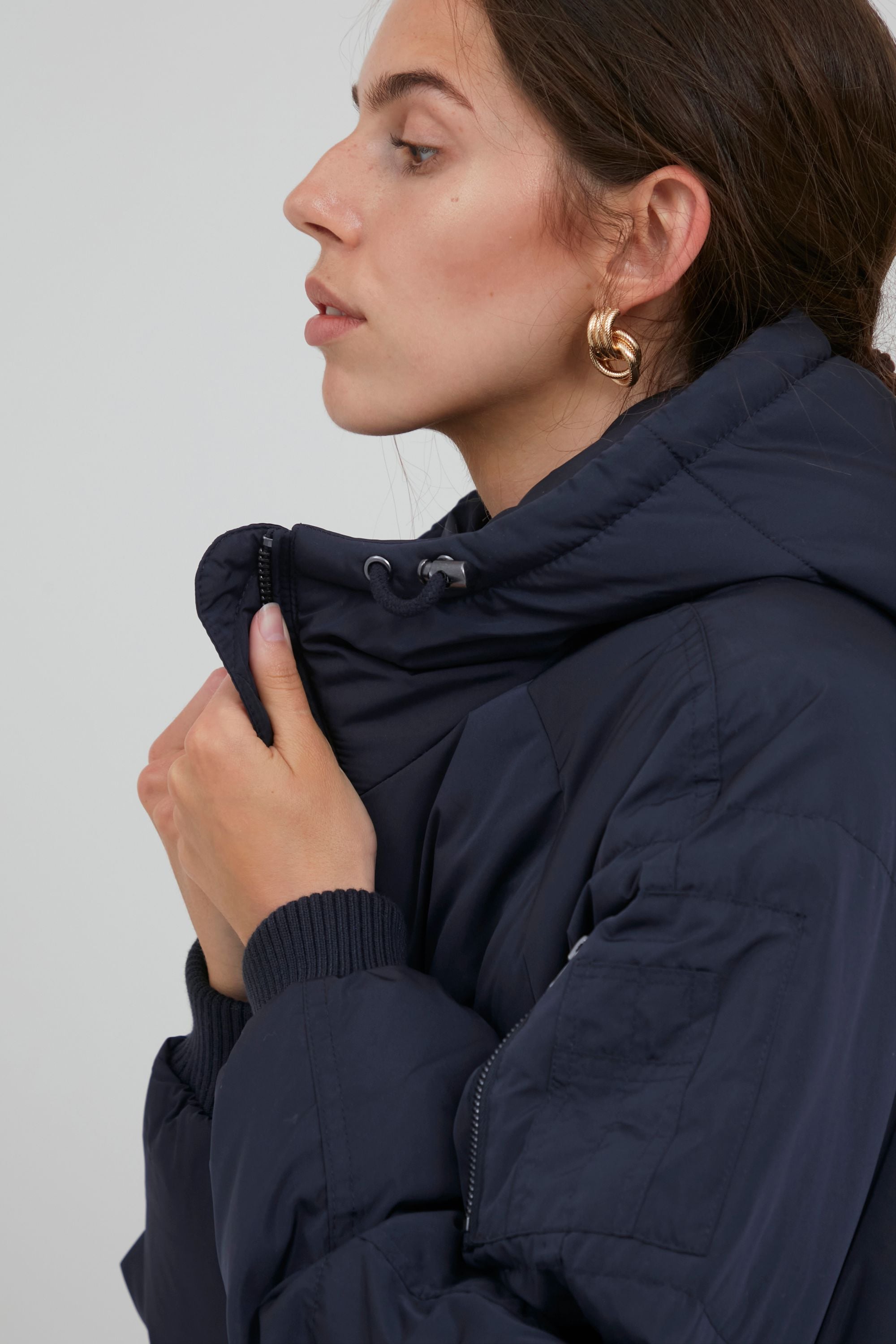 Ichi Langmantel »Parka IHBunala«