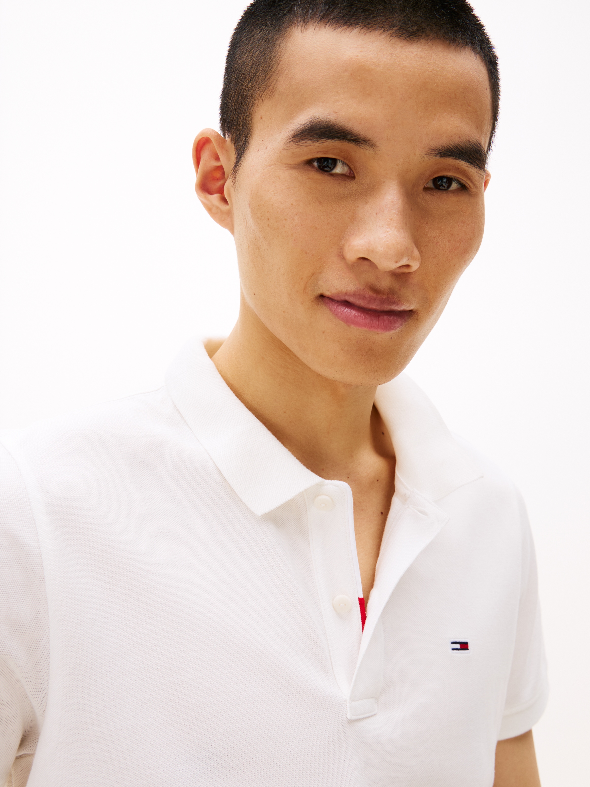 Tommy Jeans Poloshirt »TJM SLIM PLACKET POLO EXT«