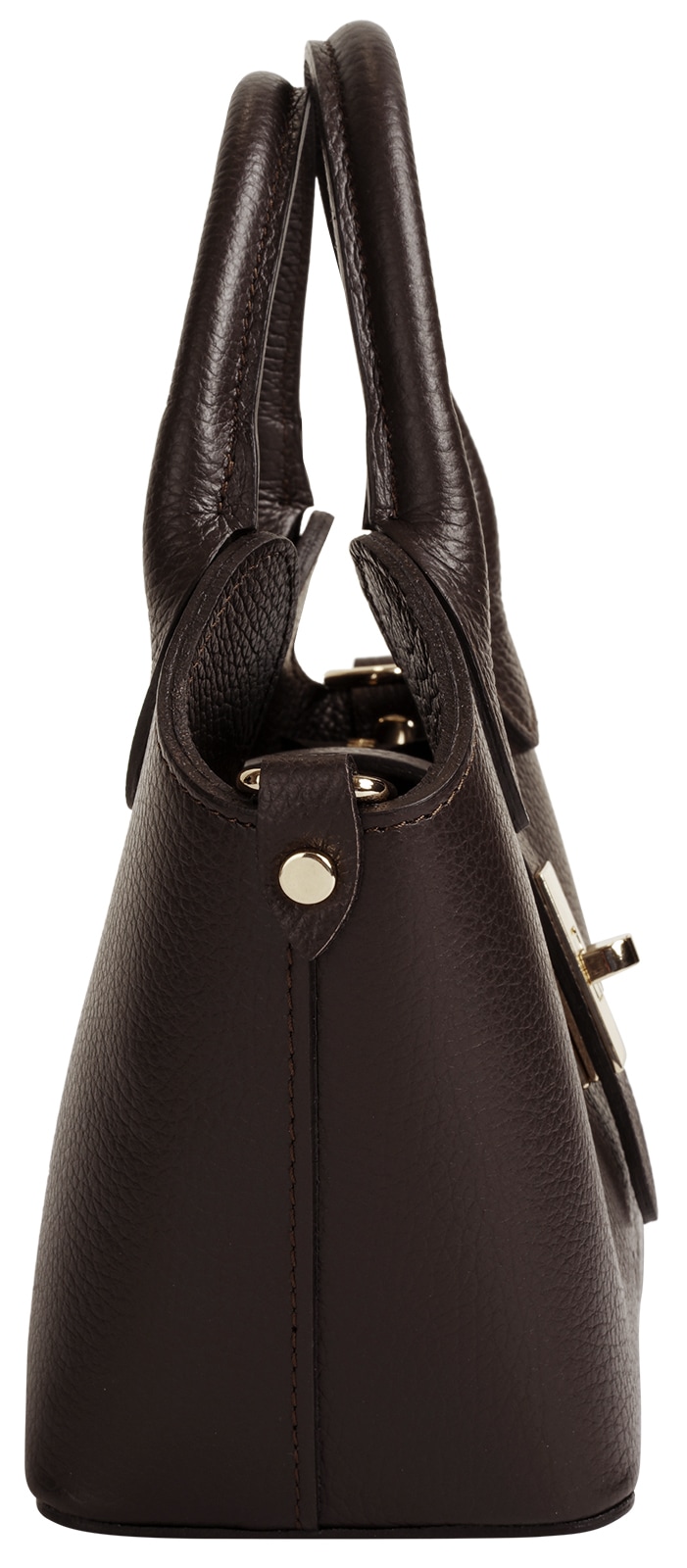 forty° Henkeltasche »FORTY° Damen LANVERRA - S echt Leder, Made in Italy« echt Leder, Made in Italy