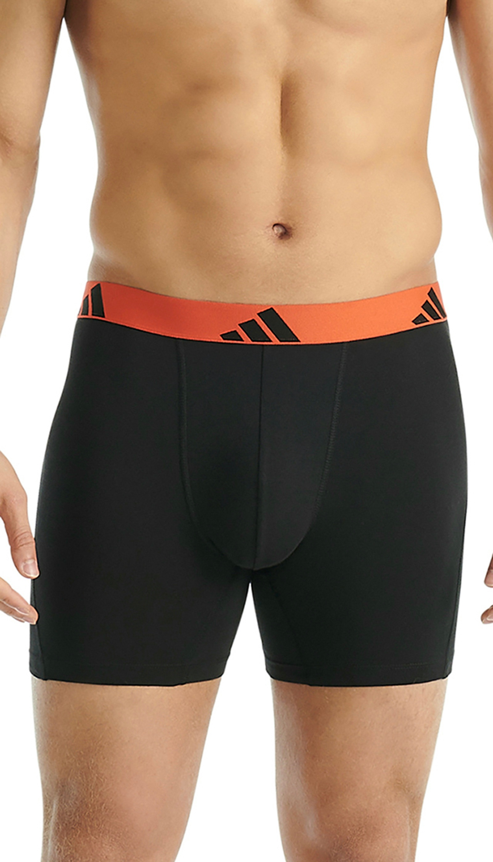 adidas Sportswear Boxer »Active Flex Cotton« 3er Pack,  elastisch, Logo-Bund, sportlicher Look, ohne Eingriff