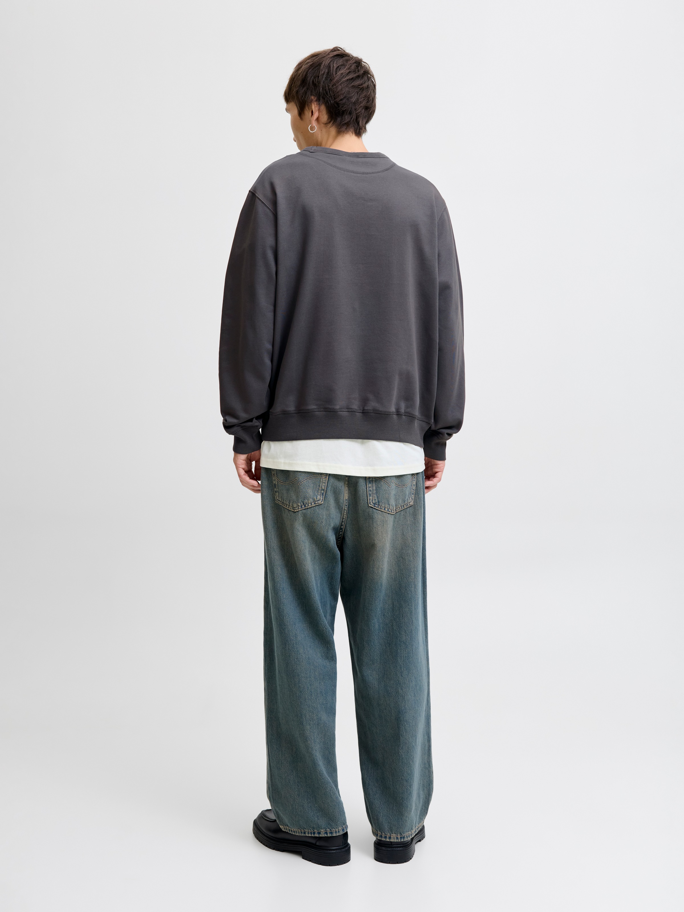 Jack & Jones Sweatshirt »JORNORREBRO EMB SWEAT CREW NOOS«, mit Logo Print
