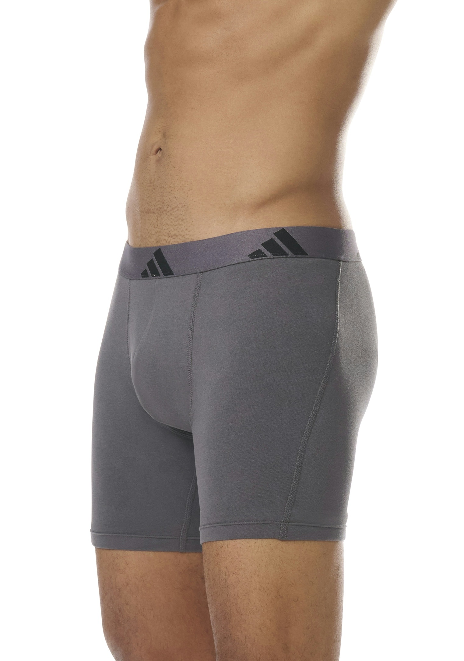 adidas Sportswear Boxershorts »Active Flex Cotton«, (3er Pack), mit etwas längerem Bein