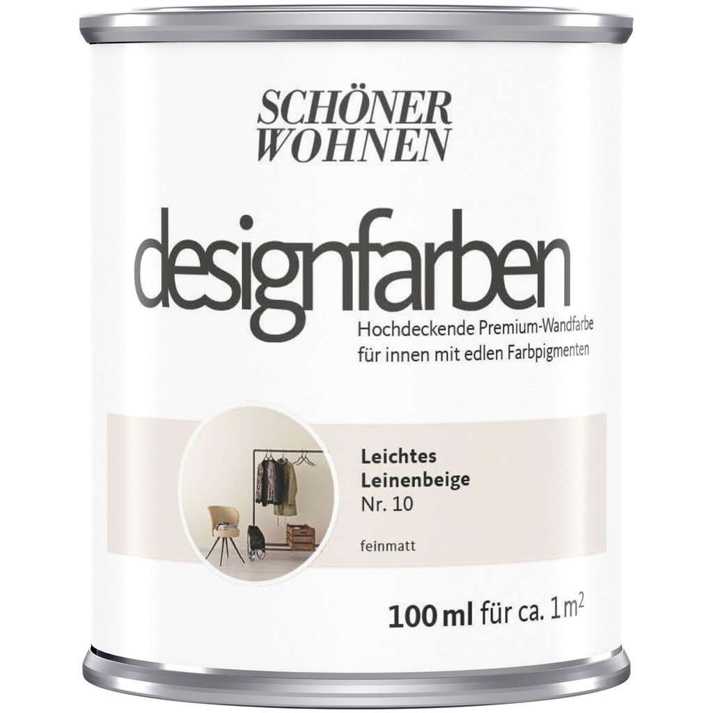 SCHÖNER WOHNEN FARBE Wand- und Deckenfarbe »designfarben«