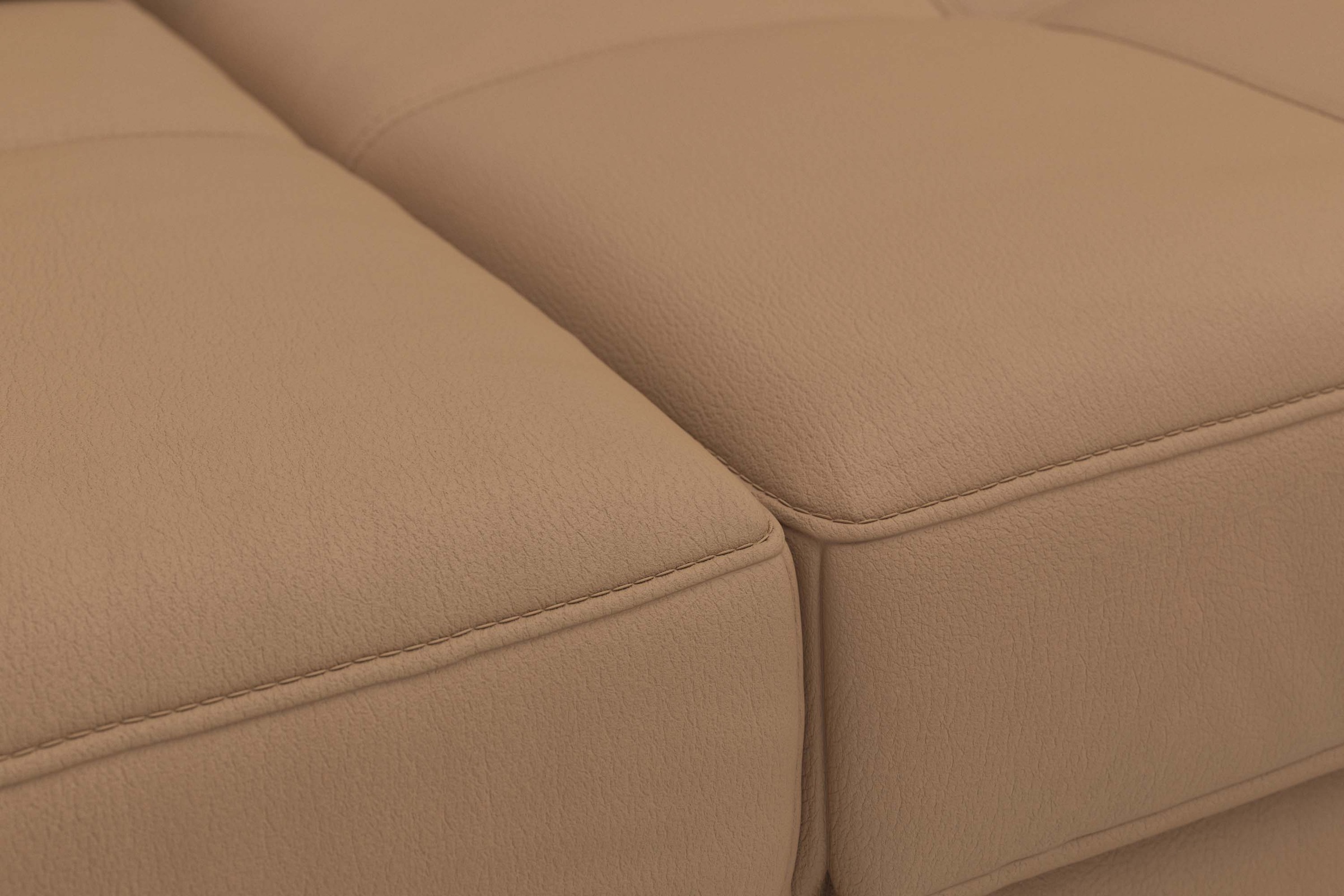 Places of Style Wohnlandschaft »Costello U-Form, mit Sitztiefenverstellung, Armteilverstellung und«, 3 Nierenkissen, optional Bettfunktion und Bettkasten