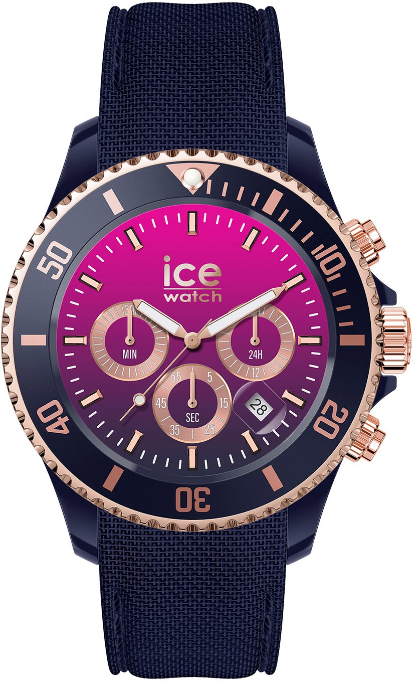 ice-watch Chronograph »ICE chrono - Dark blue Pink - Medium - CH, 021642«  bestellen im OTTO Online Shop