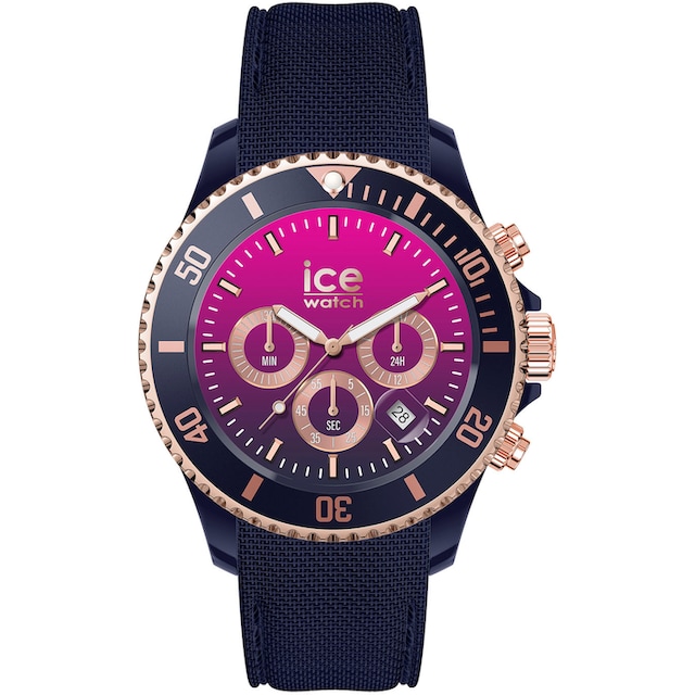 ice-watch Chronograph »ICE chrono - Dark blue Pink - Medium - CH, 021642«  bestellen im OTTO Online Shop
