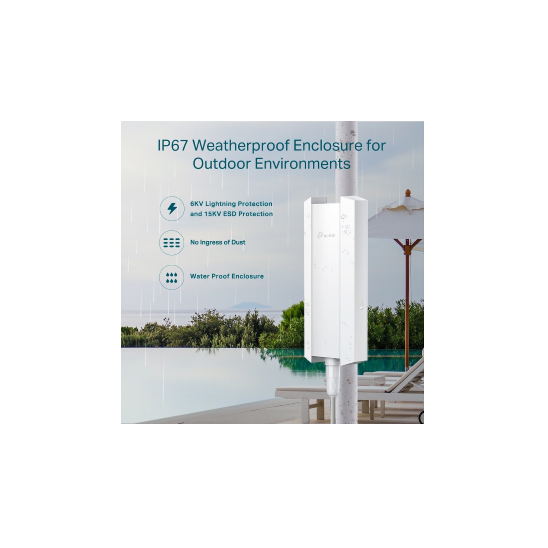 TP-Link Reichweitenverstärker »EAP650-Outdoor«