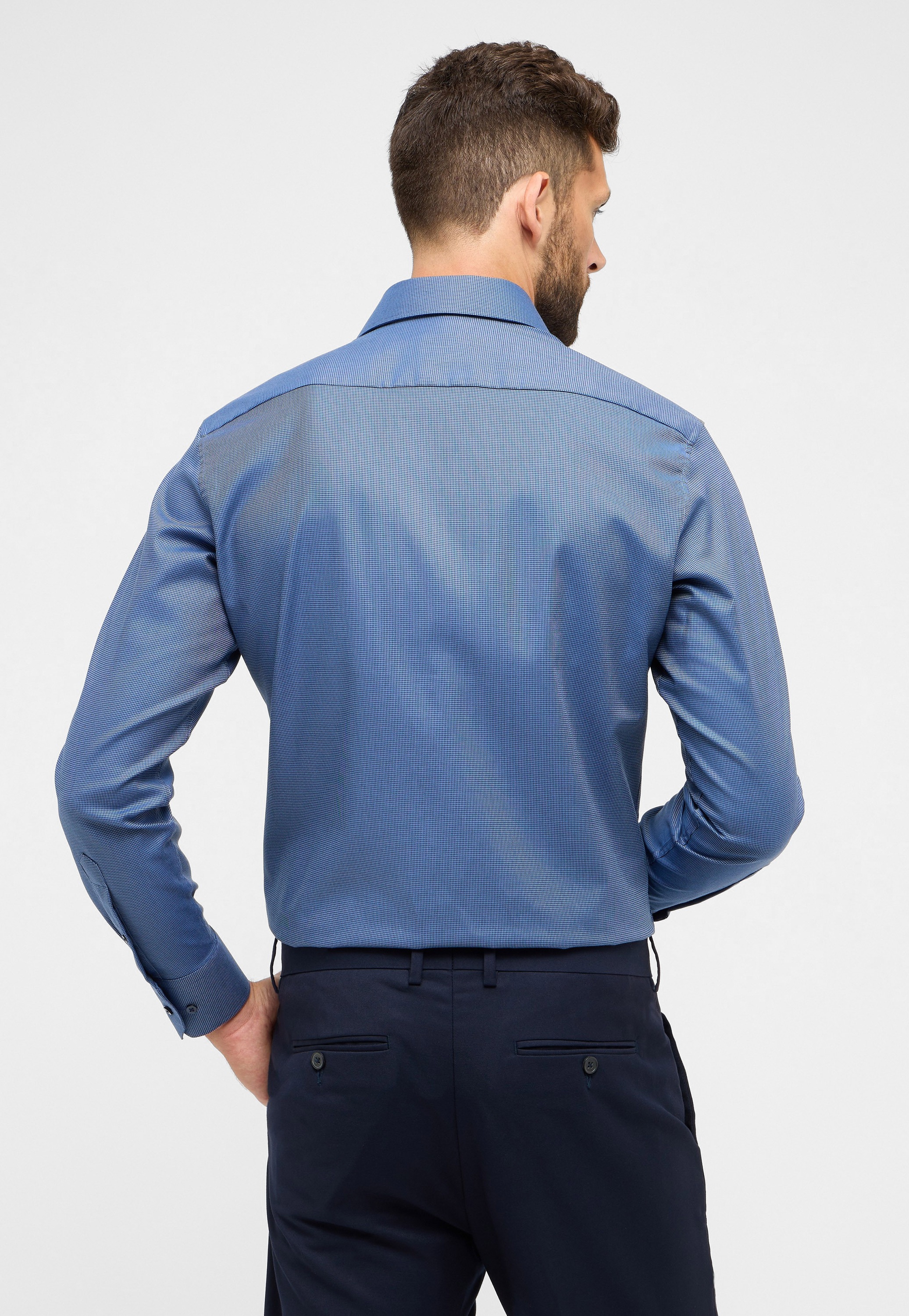 Eterna Langarmhemd »MODERN FIT«, NON IRON (bügelfrei)