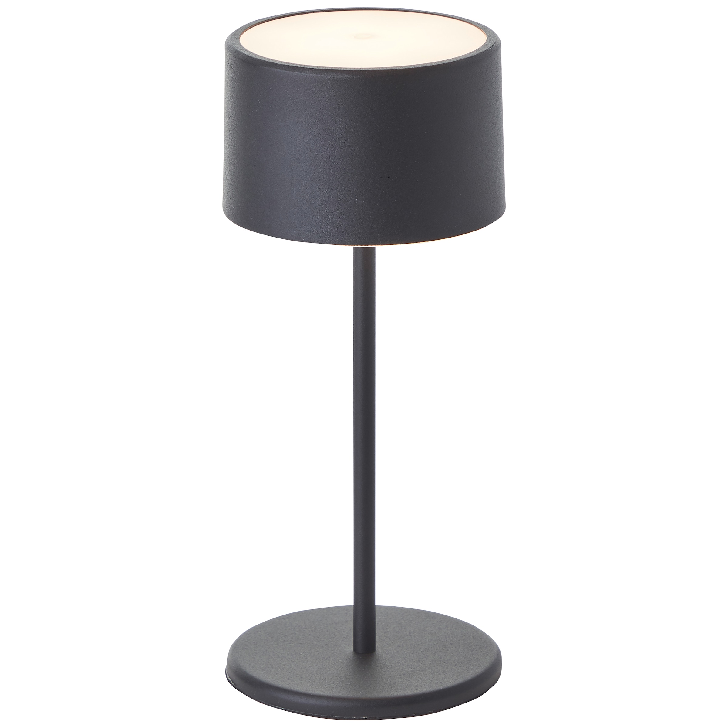 OTTO home Tischleuchte »Dreell, Akkuleuchte« LED-Modul 2 Stk. Warmweiß 2er Set, 210 lm, Touchdimmer, 3000 K, H 21 cm