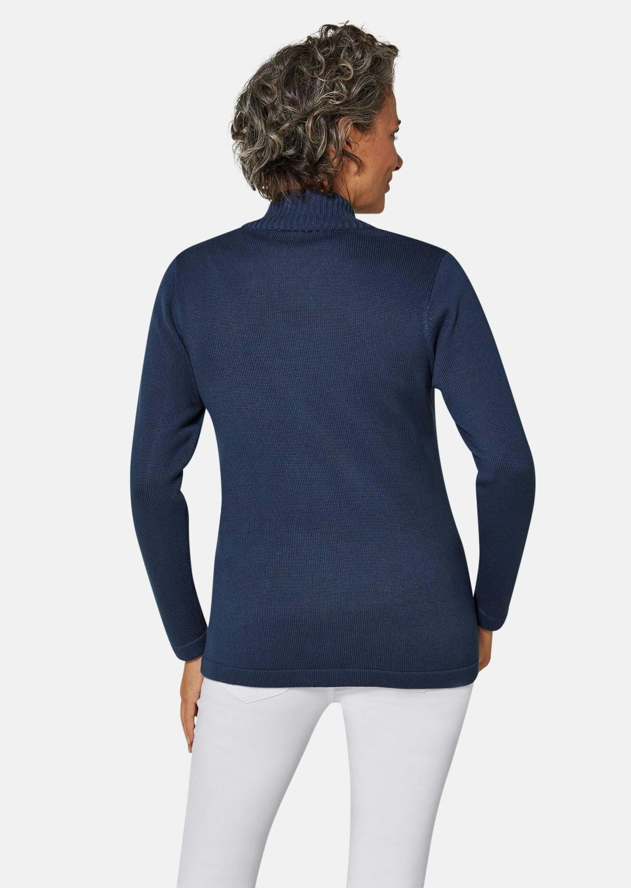 GOLDNER Strickjacke »Sportliche Strickjacke« Aufwendig in Form gestrickt für perfekte Passform