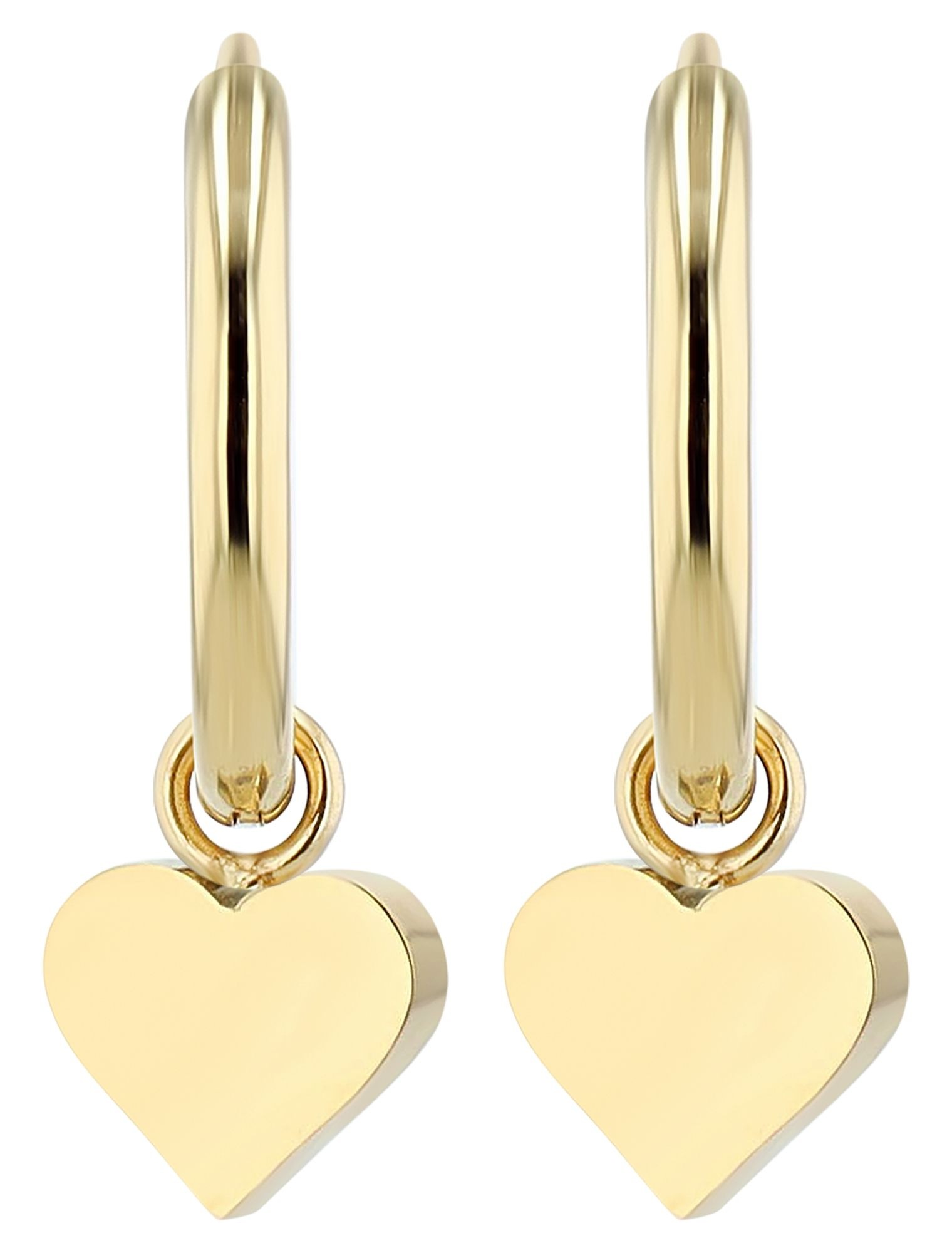 Adelia´s Herzanhänger »Damen Anhänger ¿ Herz Herzanhänger aus Edelstahl«