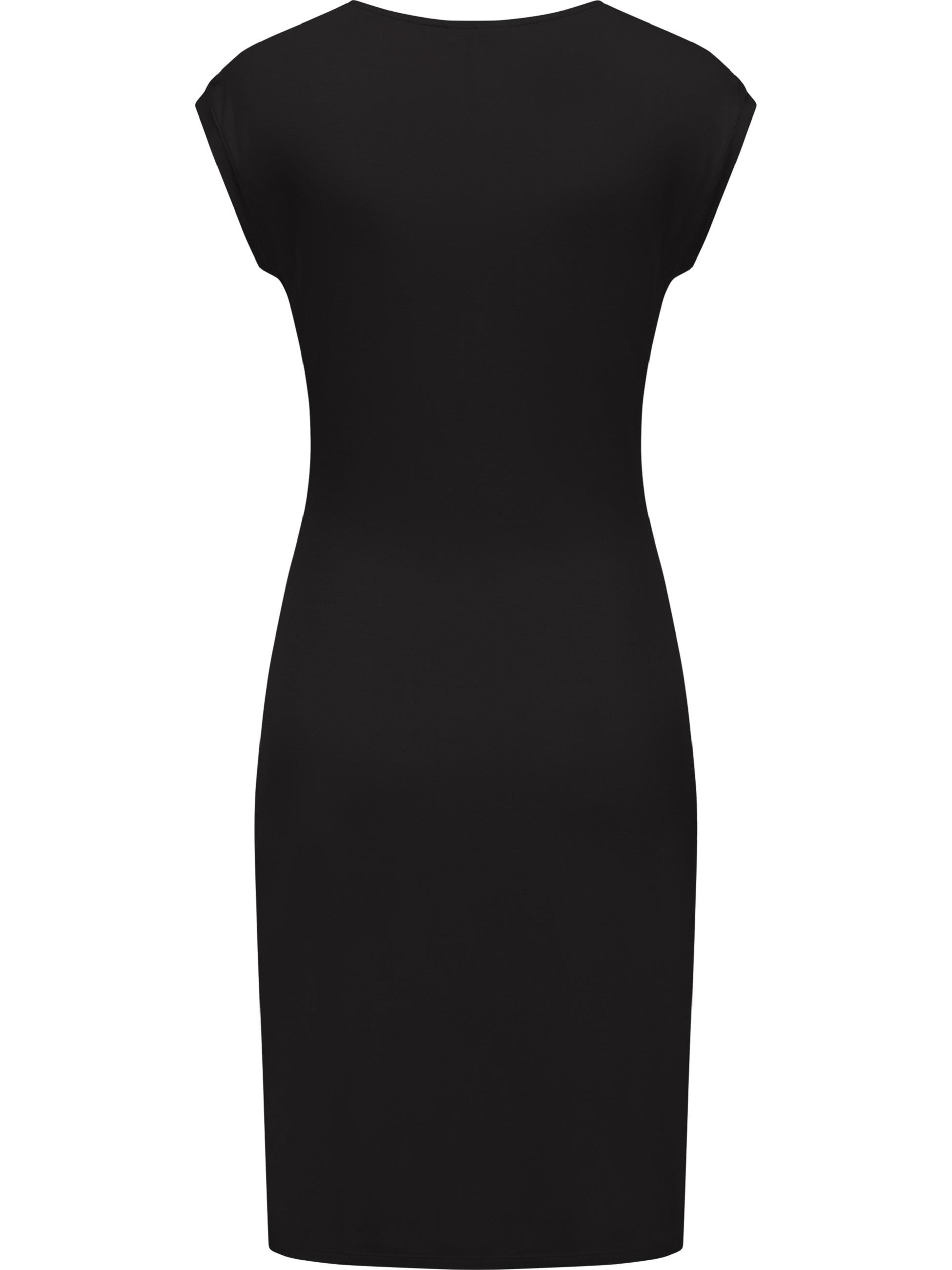Ragwear Etuikleid »Sommerkleid Crupi«, figurbetontes Sommerkleid mit Raffung an der Taille