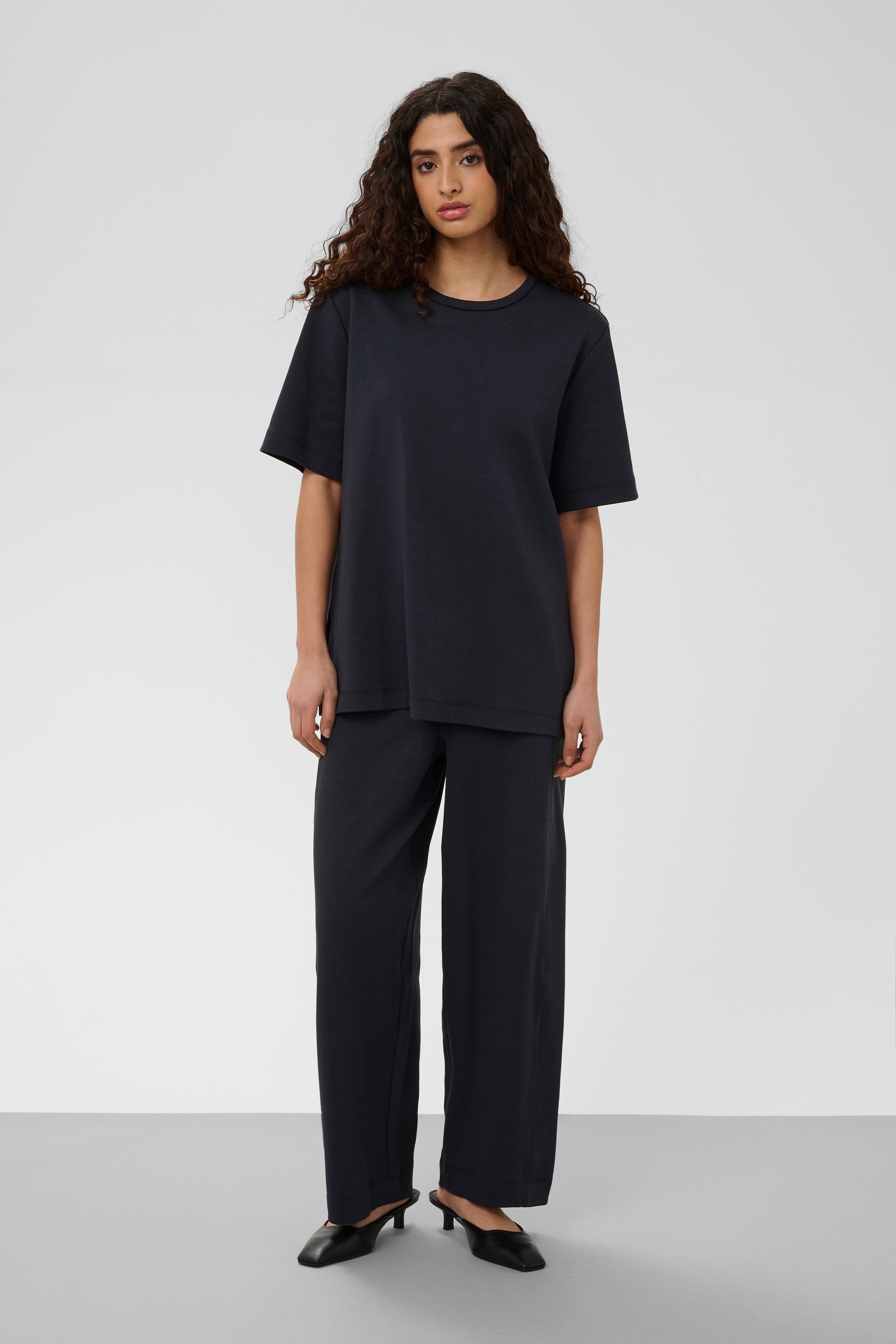 SOAKED IN LUXURY Longtop »T-Shirt kurzarm SLHevanne«