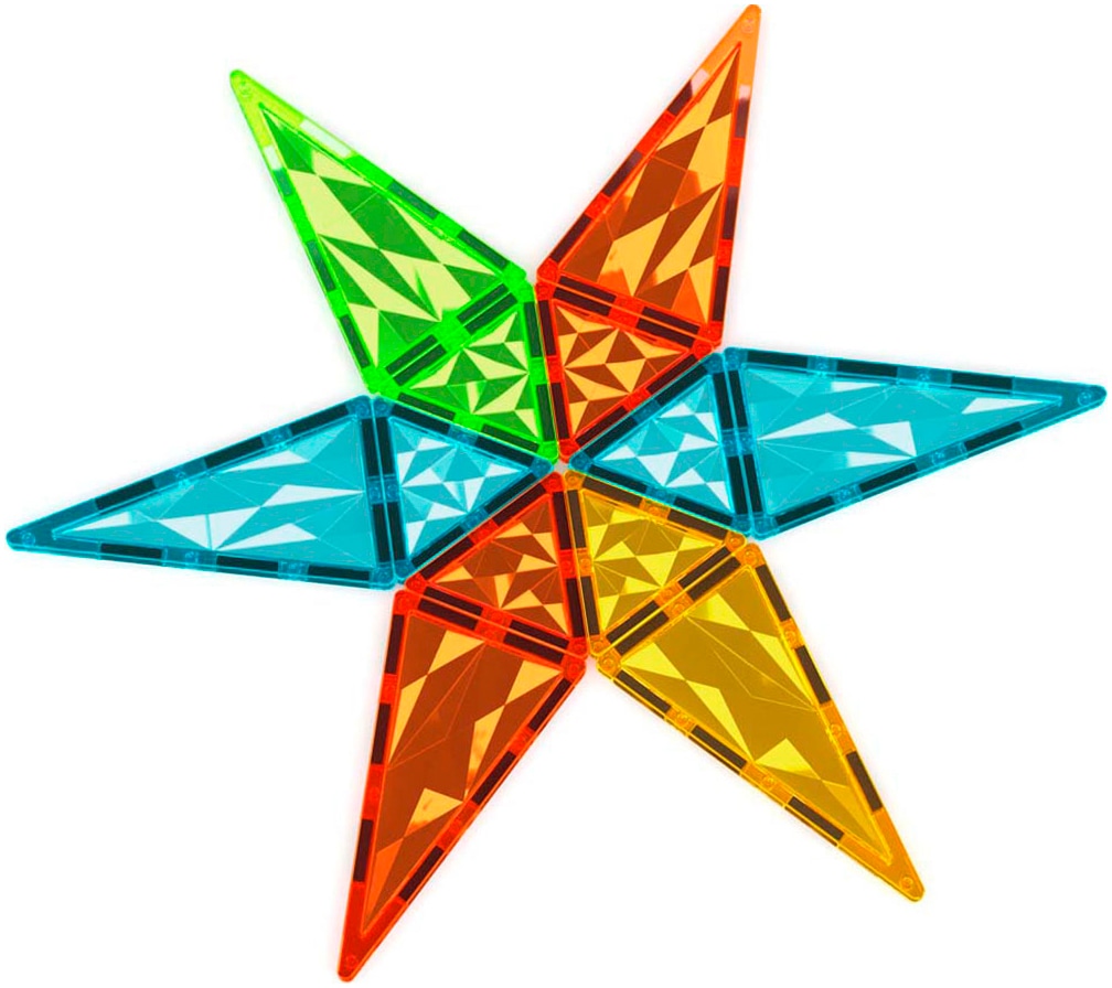 Geomag™ Magnetspielbausteine »GEOMAG™ Magnetic Tiles«, (44 St.)