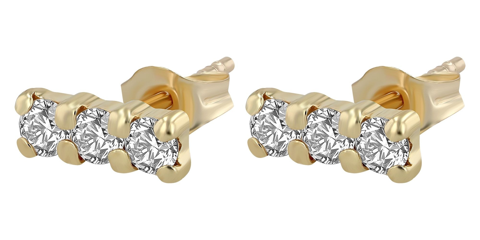 Adelia´s Paar Ohrstecker »Ohrringe - Ohrstecker aus 333 Gold«