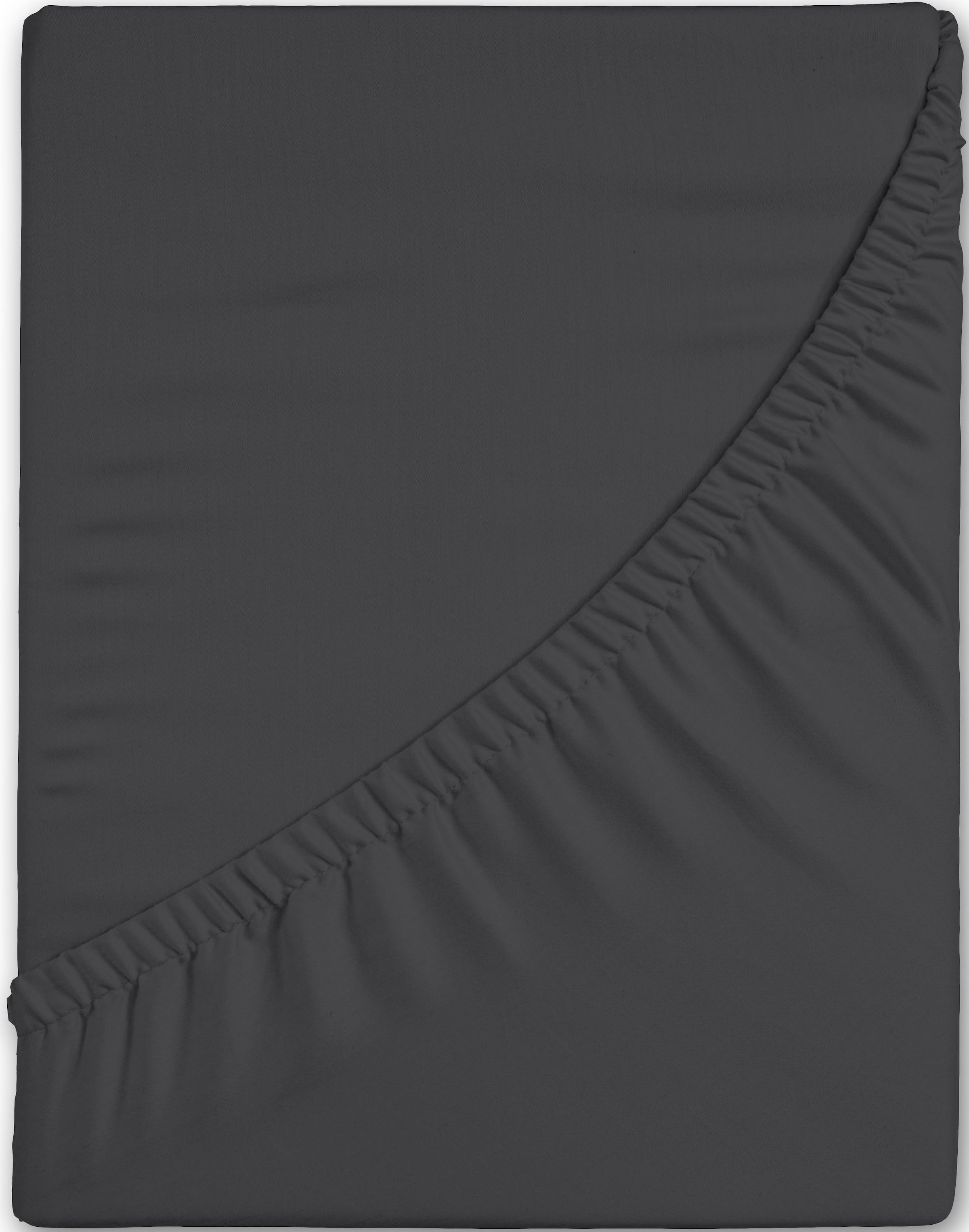 hip Spannbettlaken »Hip in Gr. 90x200, 140x200 oder 180x200 cm«, 100% Baumwolle, Mako-Satin, Rundumgummi, bis 25 cm Höhe
