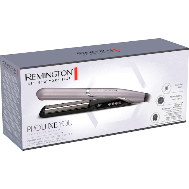 Remington Glätteisen »PROluxe You™ S9880«, Keramik-Beschichtung,  lernfähiger Haarglätter, Memory Funktion, 2 StyleAdapt™ Nutzerprofile jetzt  kaufen bei OTTO