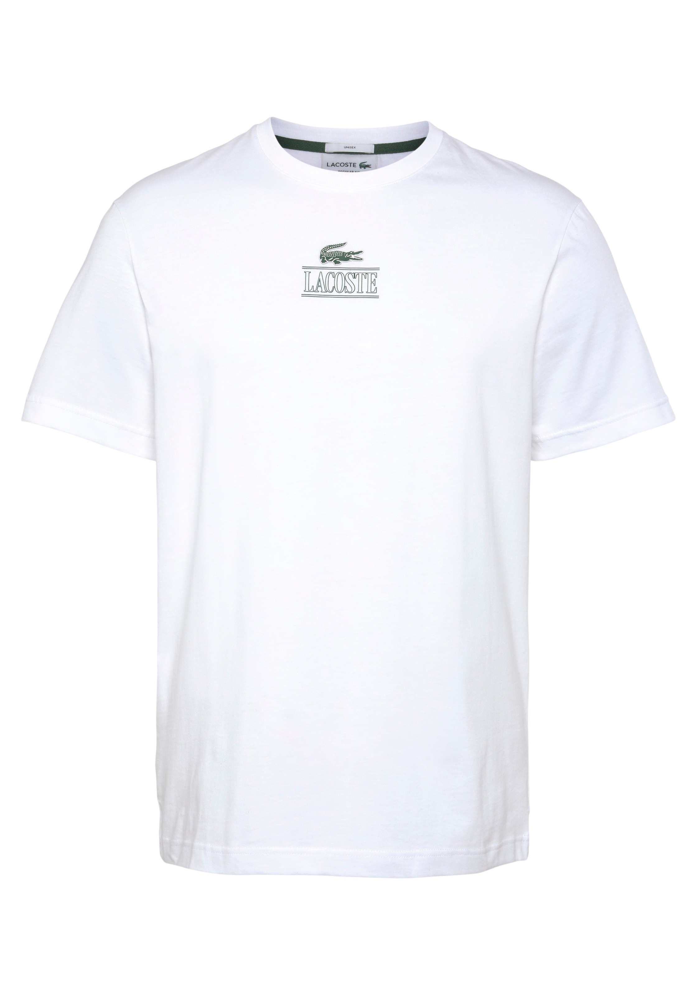 »T-SHIRT«, Lacoste Brust auf T-Shirt Lacoste der OTTO bestellen mit online Print bei
