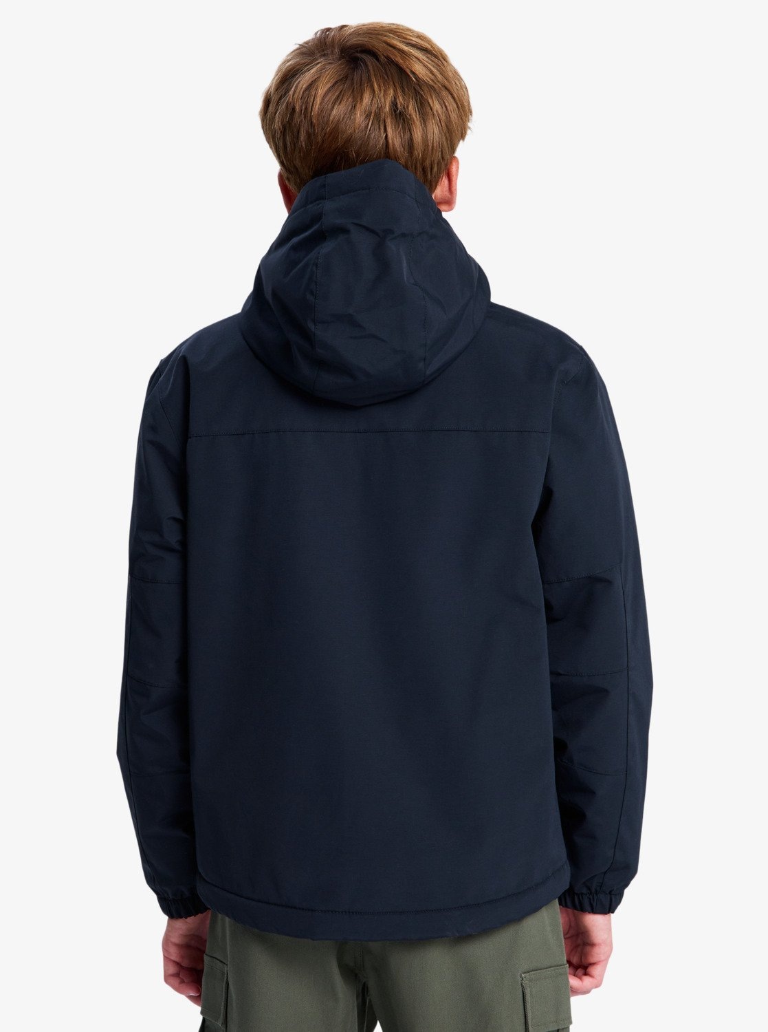Quiksilver Winterjacke »OVERCAST 3K WARM JACKET YOUTH« mit Kapuze mit Reißverschluss, wasserabweisend, wärmeisolierend, hüftlang