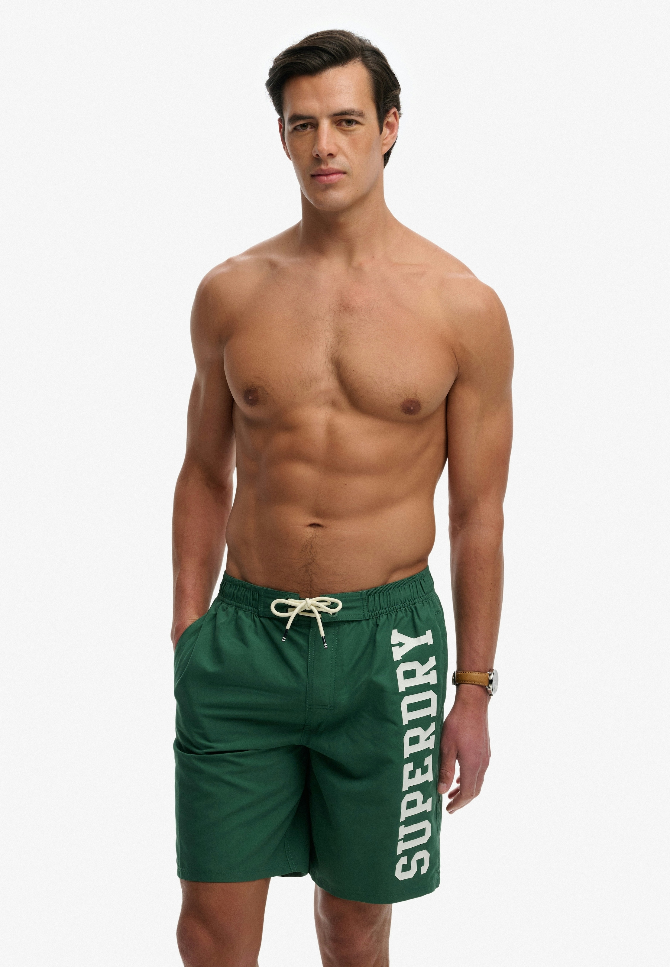 Superdry Badeshorts »LOGO 19 BOARDSHORT«