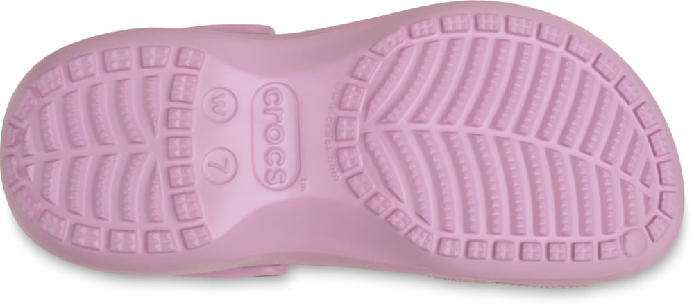 Crocs Clog »Classic Platform Clog W«, Sommerschuh, Schlappen, Hausschuh, trendige Plateausohle