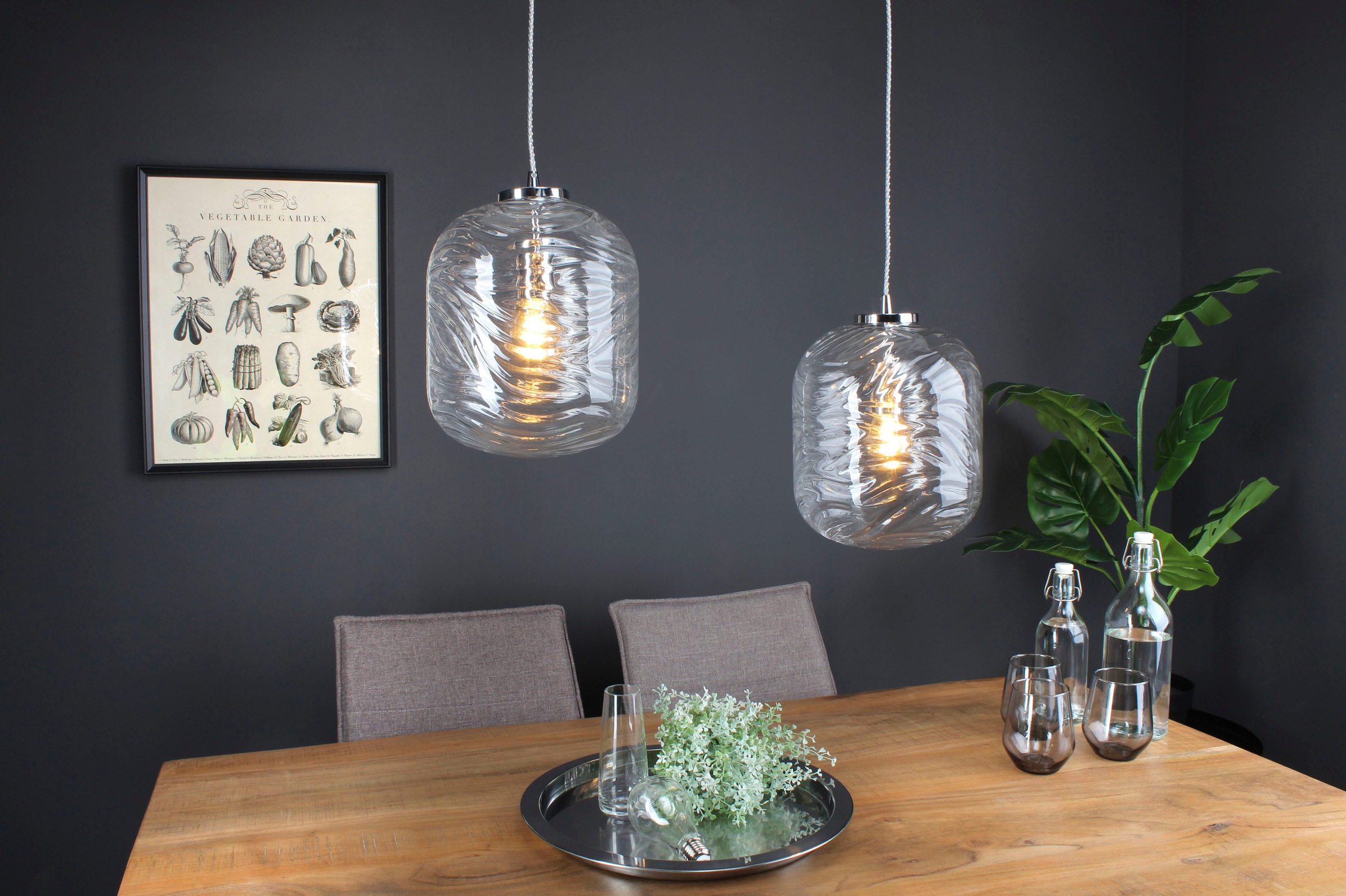 ECO-LIGHT Pendelleuchte »Nereide«, Leuchtmittel E27 | ohne Leuchtmittel