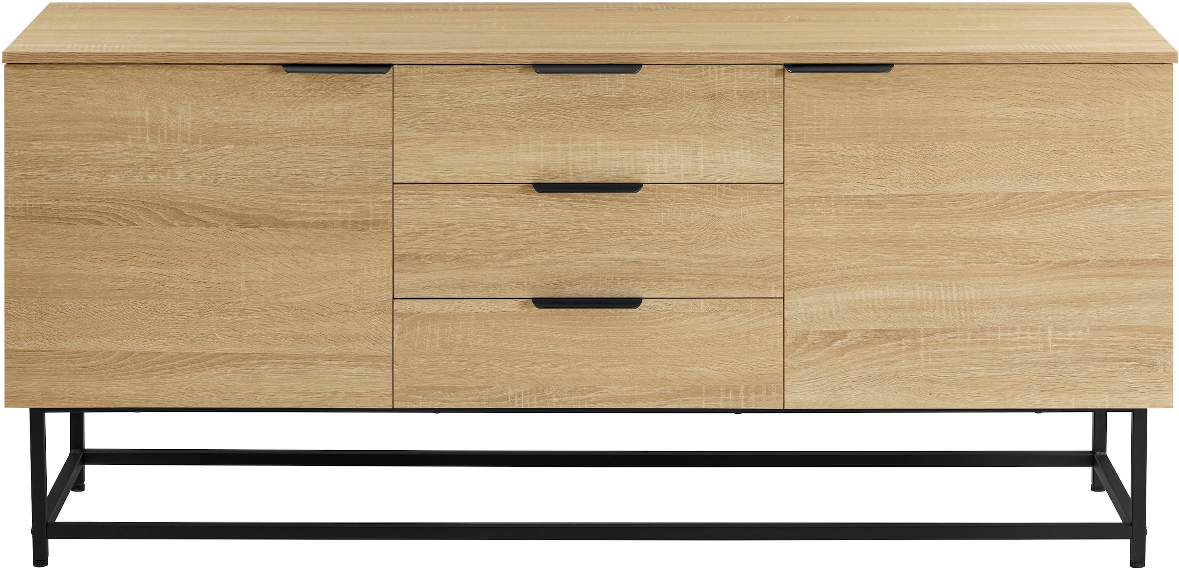 OTTO home Sideboard »Tayler« pflegeleichte Melaminoberfläche, Metallgestell, Breite 160 cm