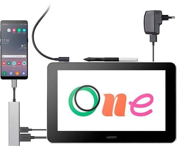 Wacom Grafiktablett »One 13 pen Display«,)