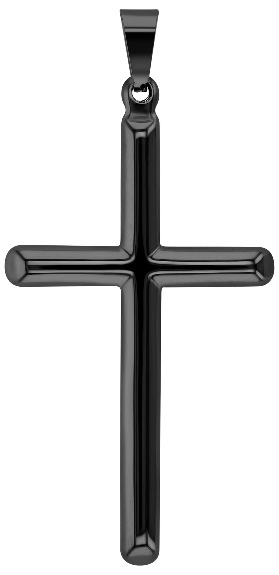 Adelia´s Kreuzanhänger »Unisex Anhänger ¿ Kreuz Kreuzanhänger aus Edelstahl«