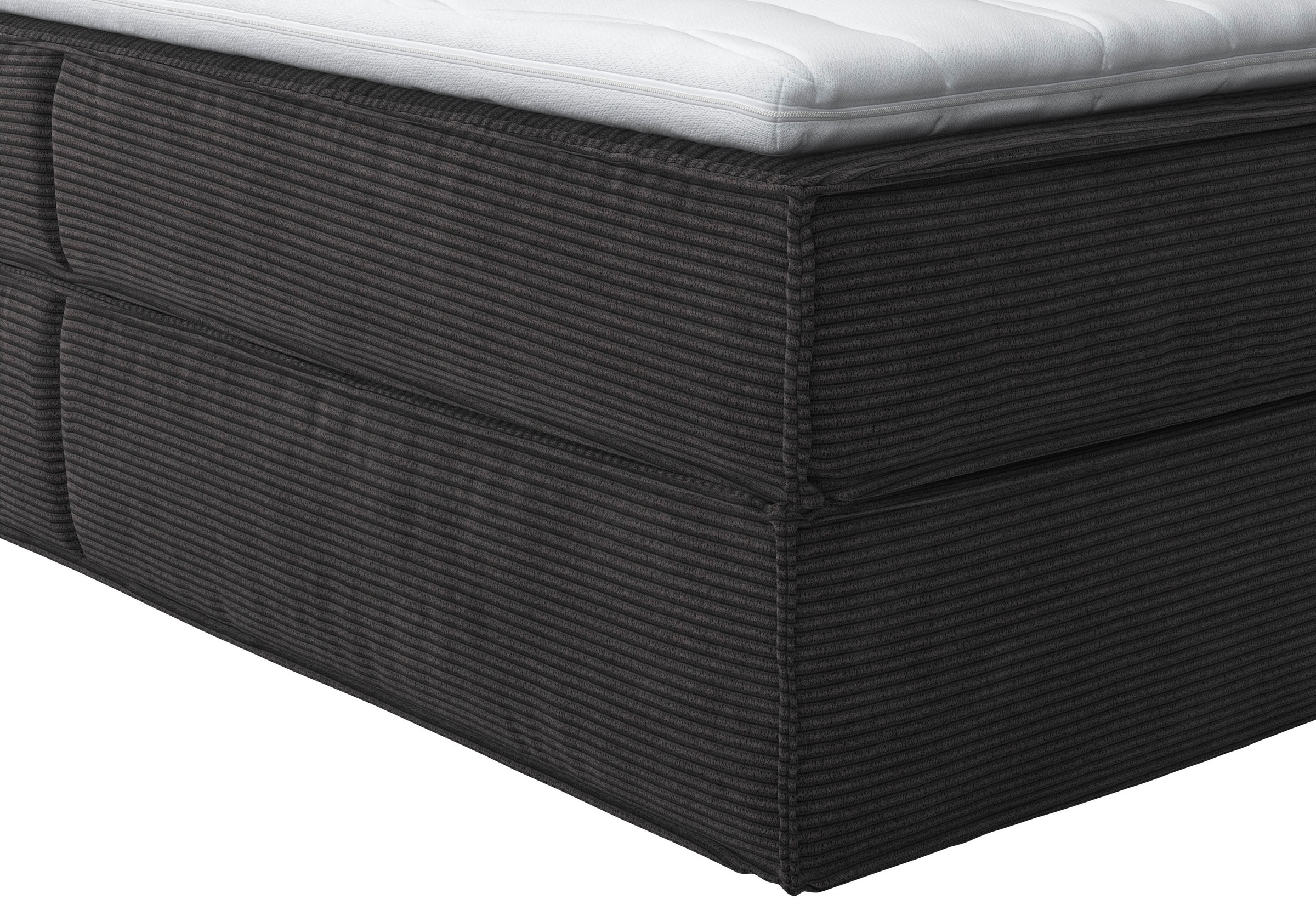 LeGer Home by Lena Gercke Boxspringbett »Addyson«, (Härtegrade H2, H3 und H4 wählbar), Boxspringbett inkl. Topper, 2 Matratzen