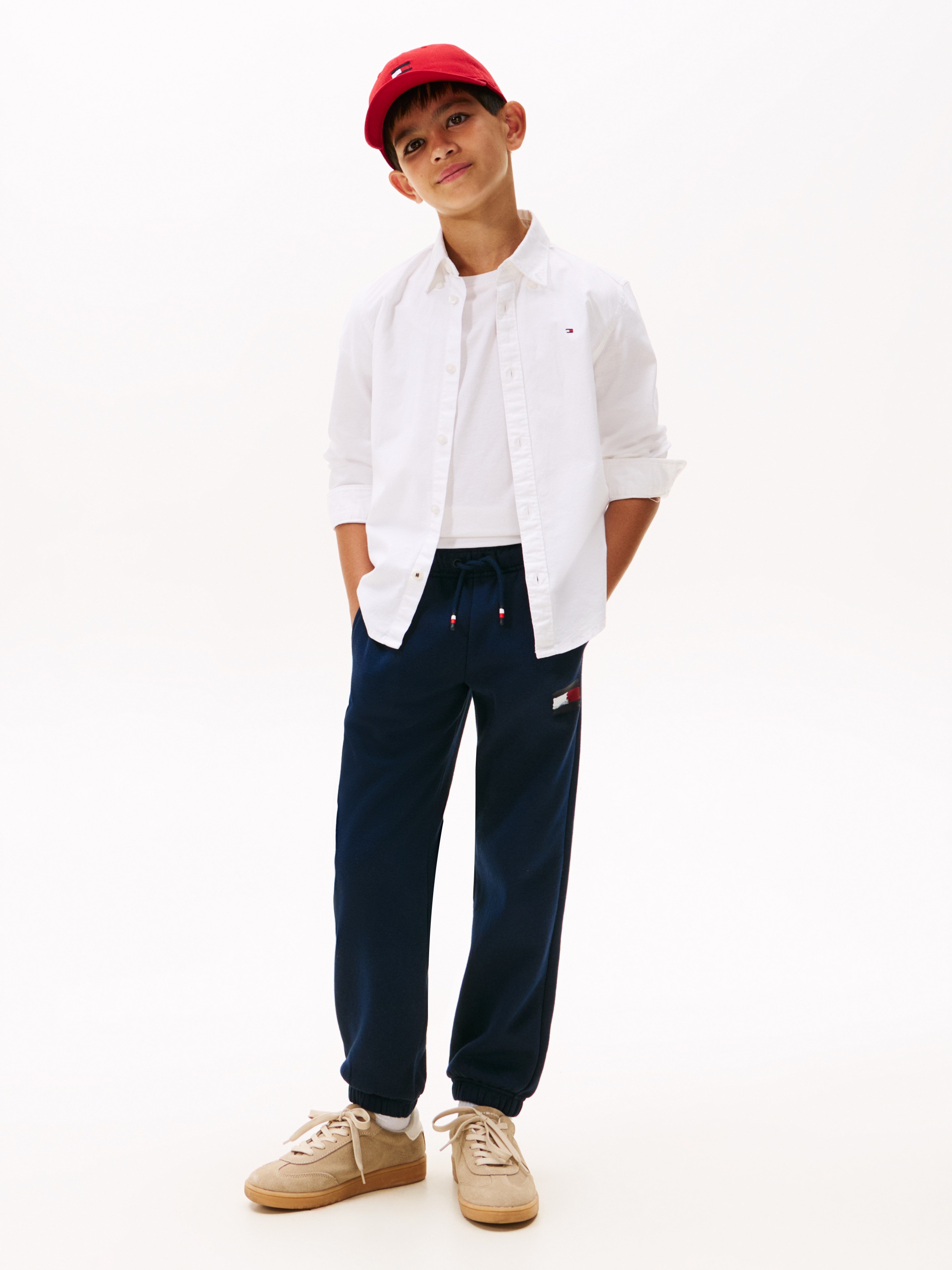 Tommy Hilfiger Sweatpants »FLAG SWEATPANTS«, Kinder bis 16 Jahre