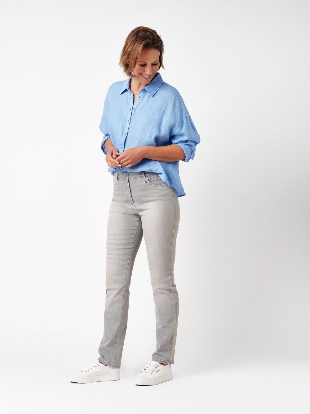 Relaxed Slim-fit-Jeans »Meine beste Freundin Slim« in Slim-Fit