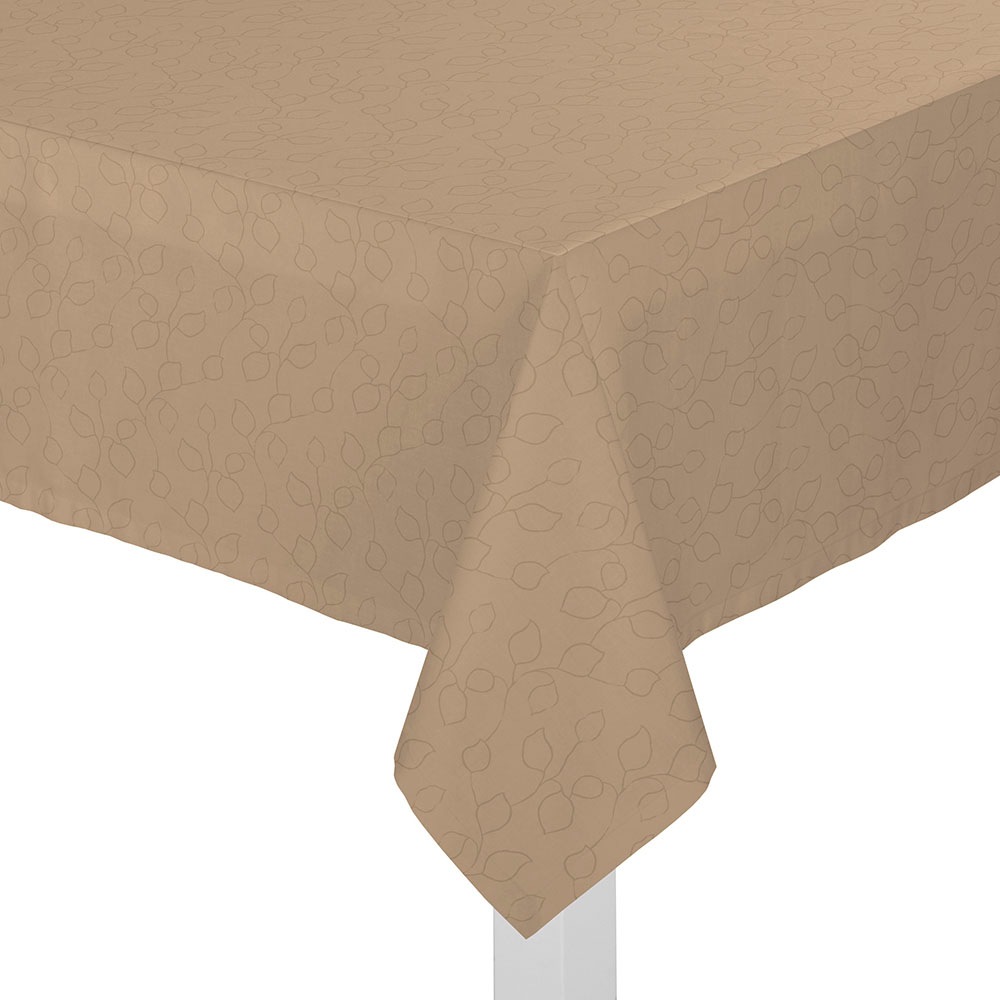 Wirth Tischdecke »Westport« Made in Germany, Jacquard Dekostoff, Blatt-Design, Pflegeleicht