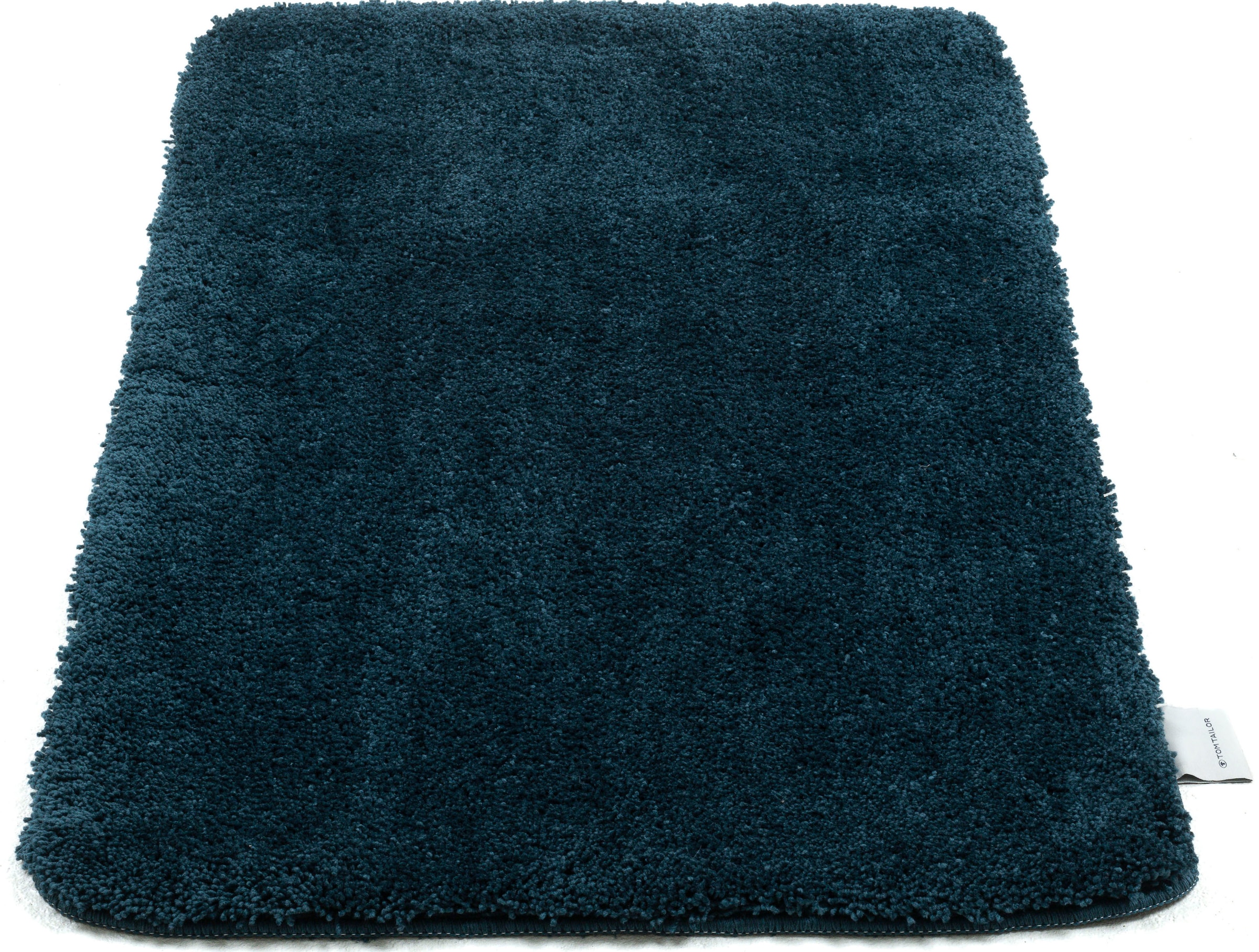 TOM TAILOR HOME Badematte »Cozy Bath UNI« Höhe 27 mm rutschhemmend beschichtet fußbodenheizungsgeeignet Badteppich, Uni Farben, rechteckig, rund und oval erhältlich