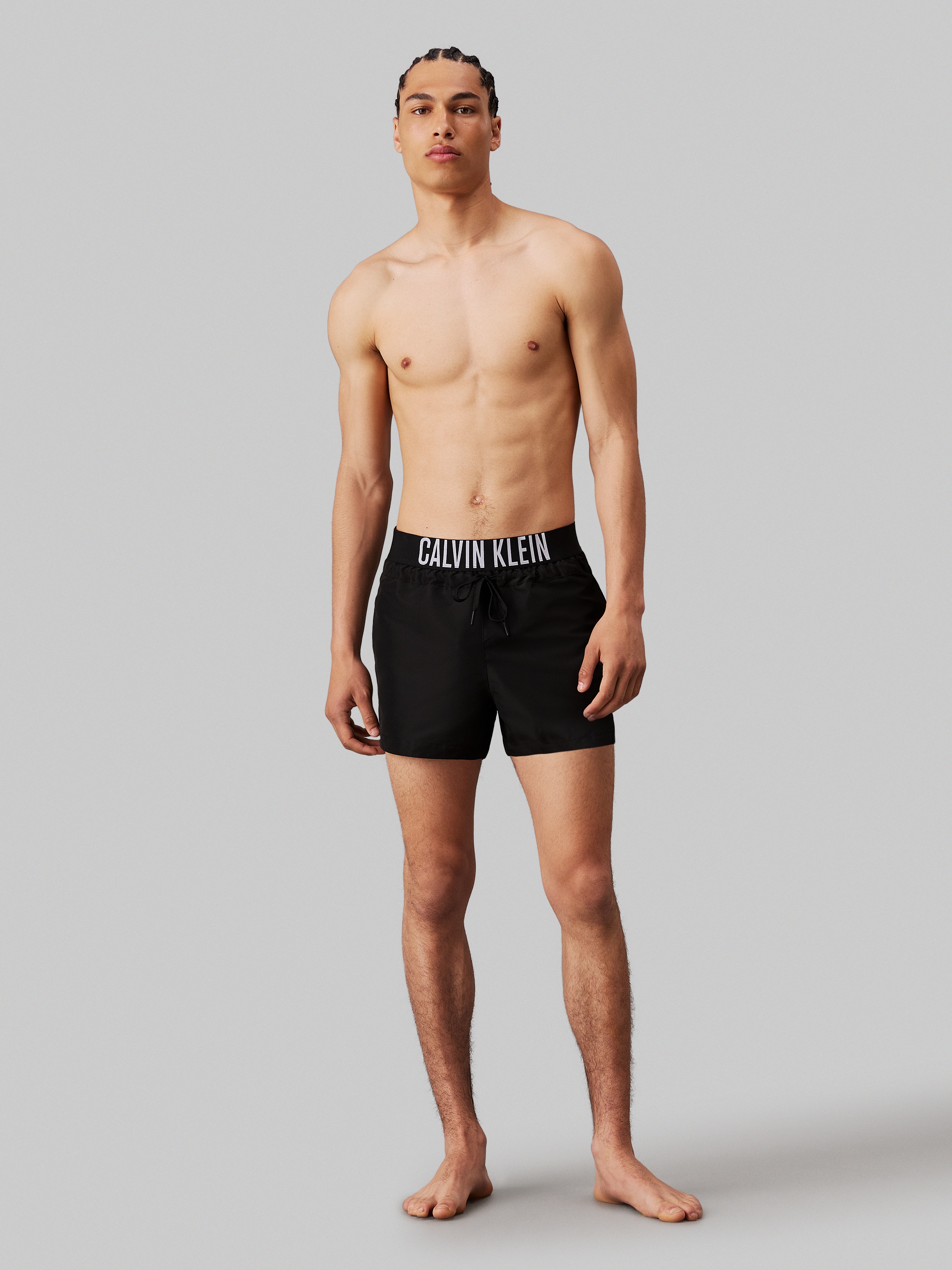 Calvin Klein Swimwear Badeshorts »SHORT WB«, mit Logobund