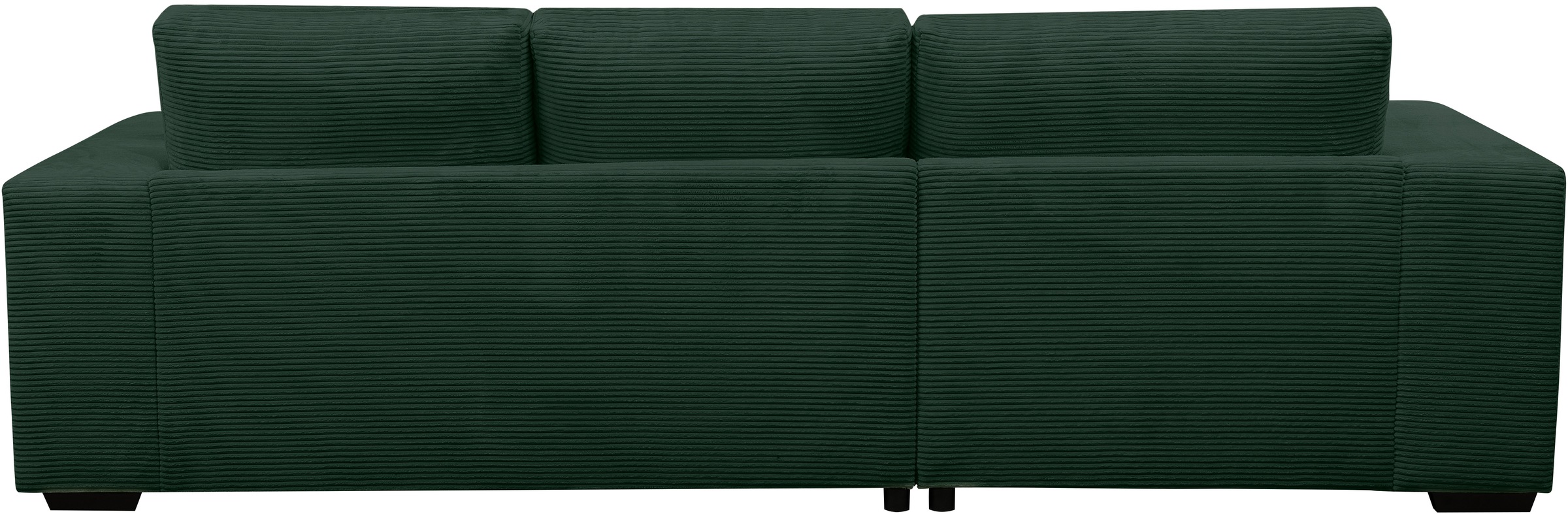 WERK2 Ecksofa »Eden modern und zeitlos, geschmackvolles Sofa, Breite 286cm, L-Form« Design Ecksofa in Cord mit besonders weichem Sitzkomfort