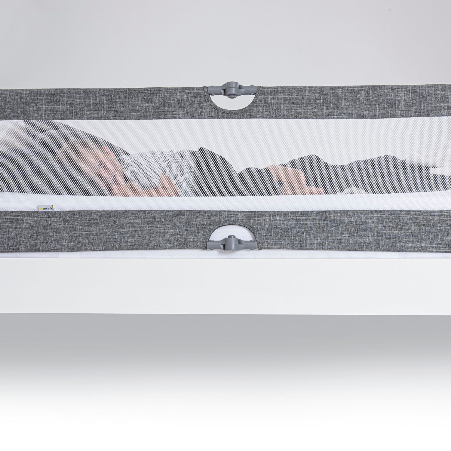 Hauck Bettschutzgitter »Sleep N Safe Plus XL -  melange grey«