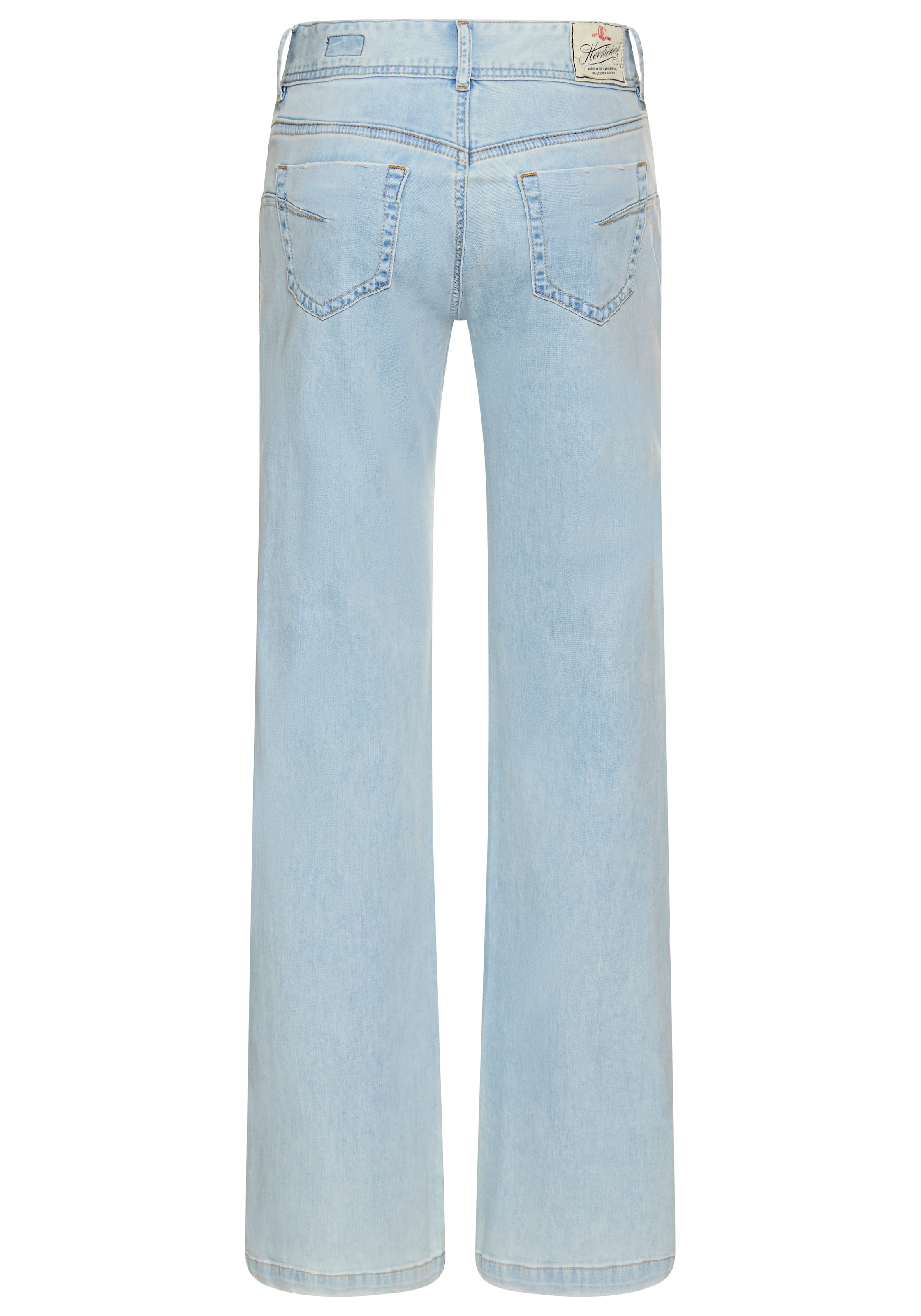 Herrlicher 5-Pocket-Jeans »Edna Recycled Denim Light«, im Flared Fit