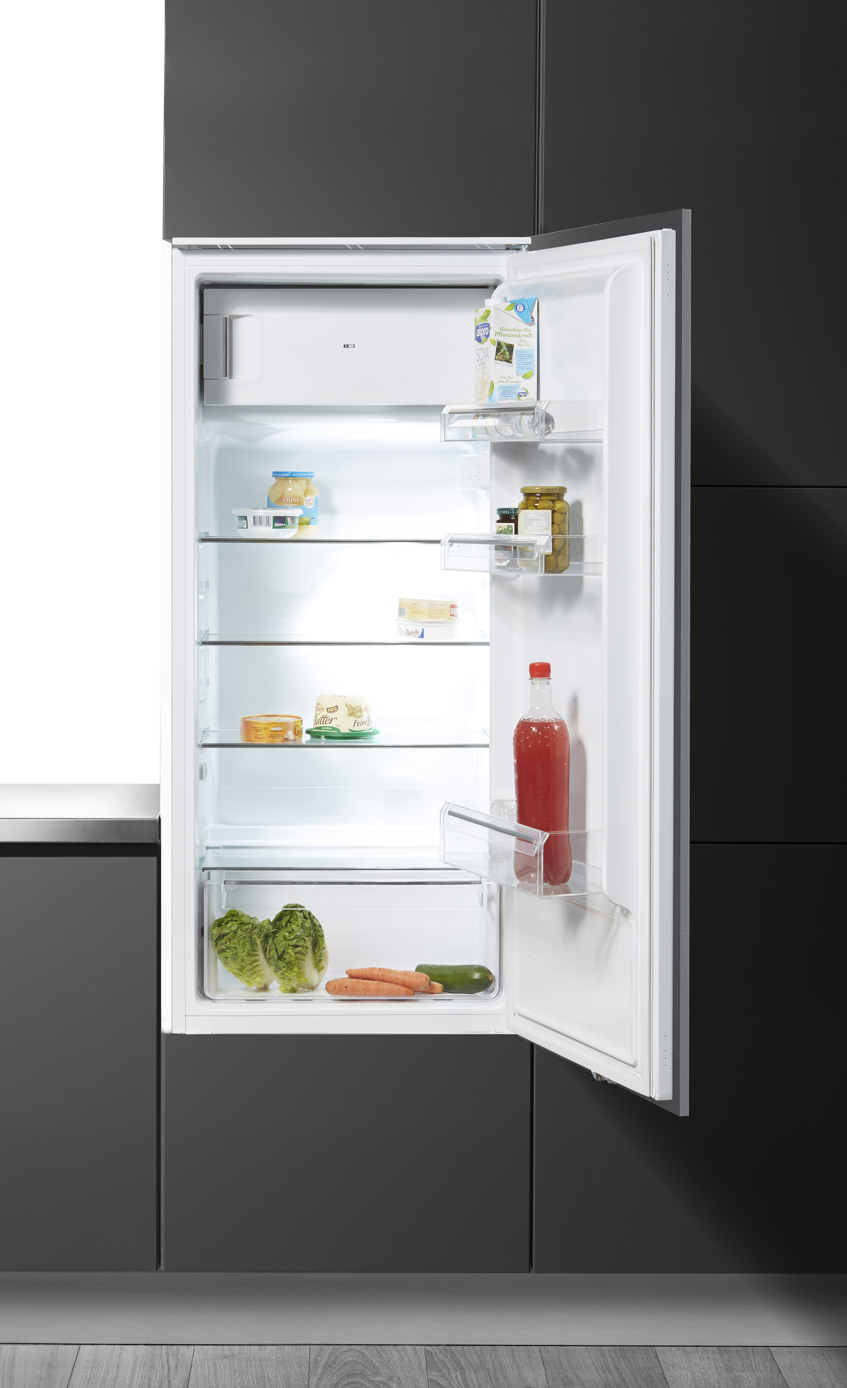 Einbaukühlschrank, HEKS12254GF, 123 cm hoch, 54 cm breit