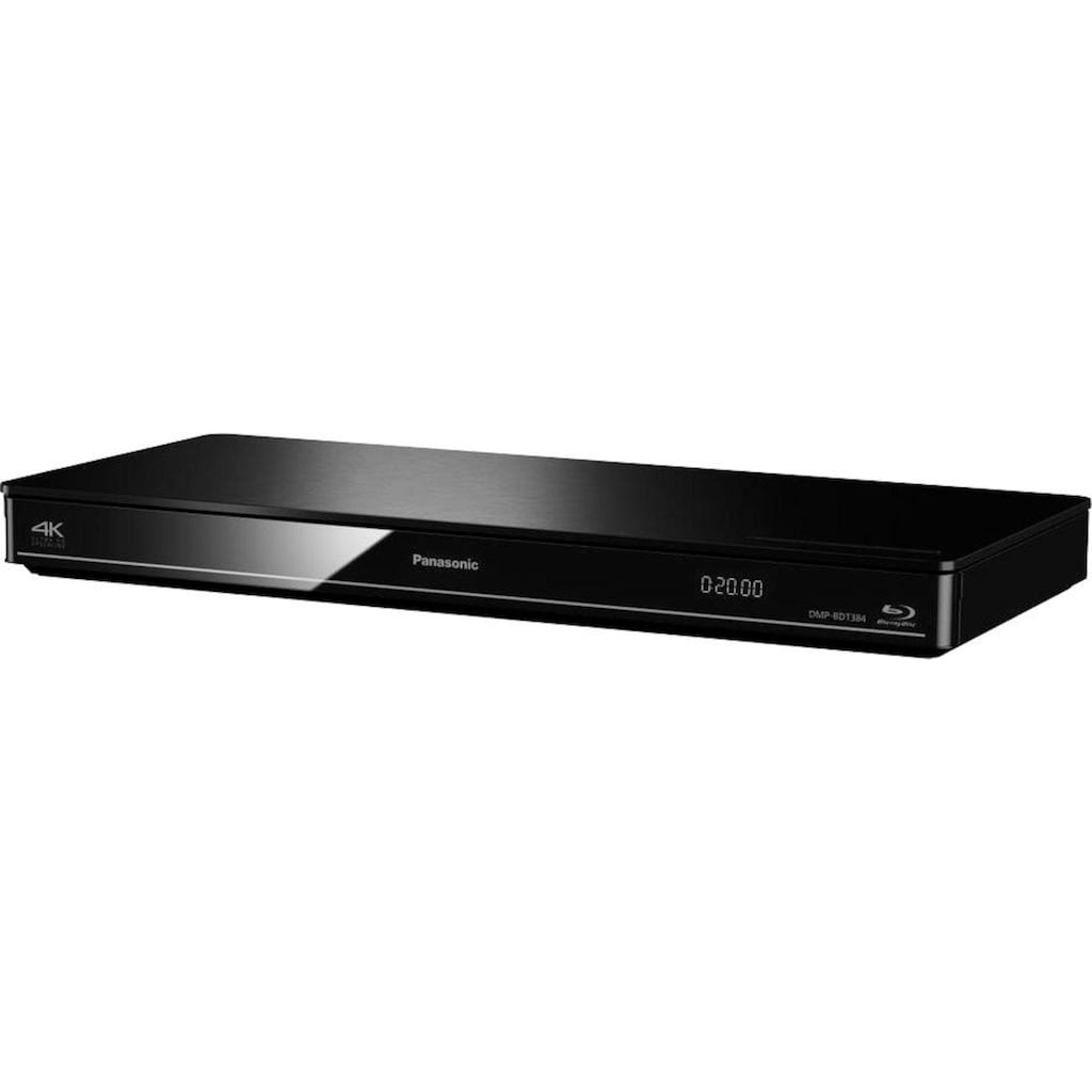 Panasonic Blu-ray-Player »DMP-BDT384/385«, FULL HD (3D) / BD-Video, LAN (Ethernet)-WLAN, 4K Upscaling